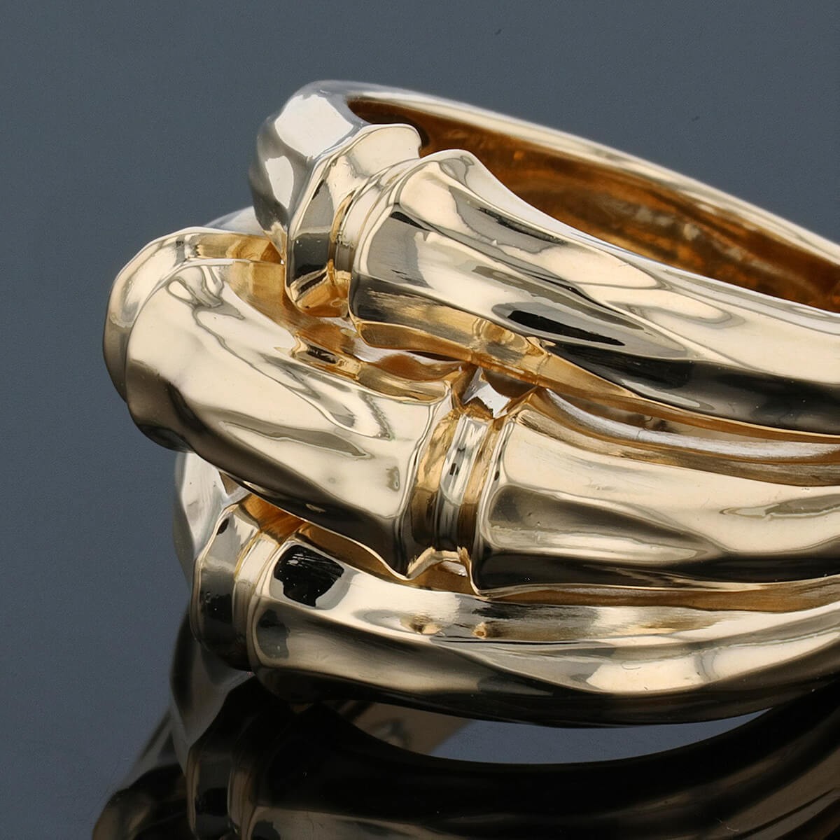 Cartier Bambou gold ring