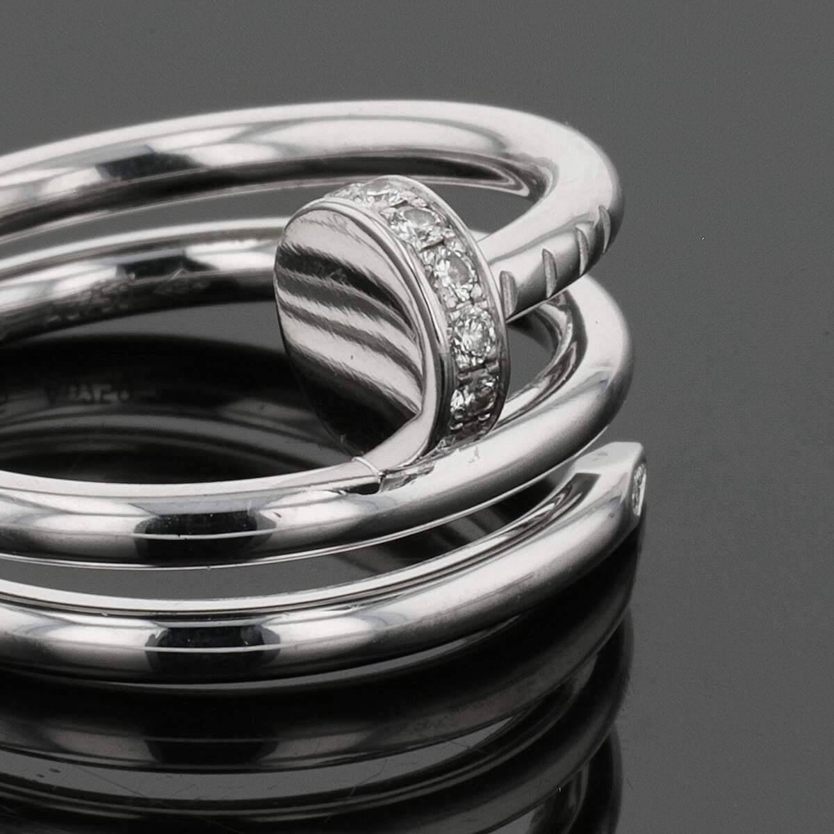 Cartier Juste un Clou diamonds and gold ring