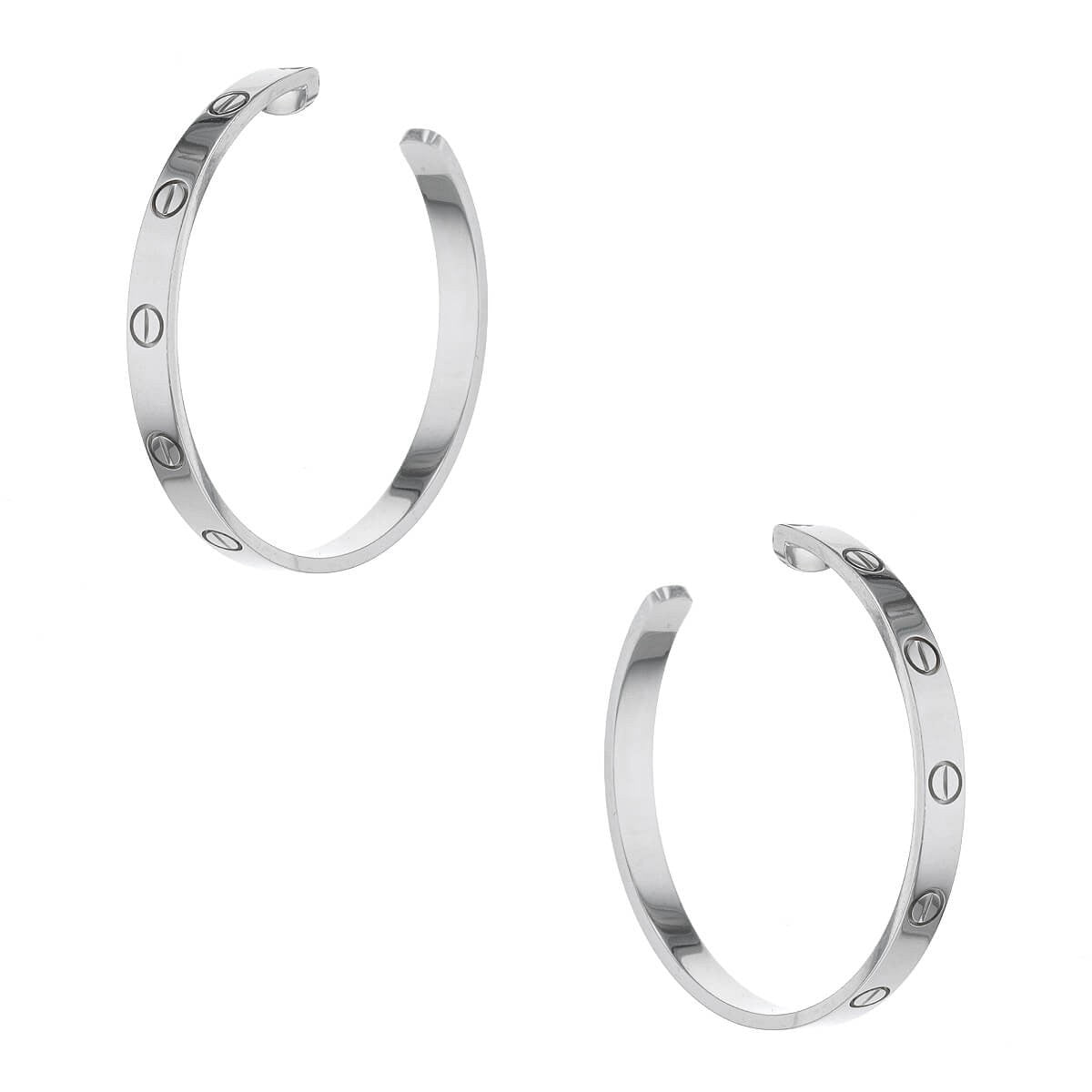 Cartier Love gold earrings