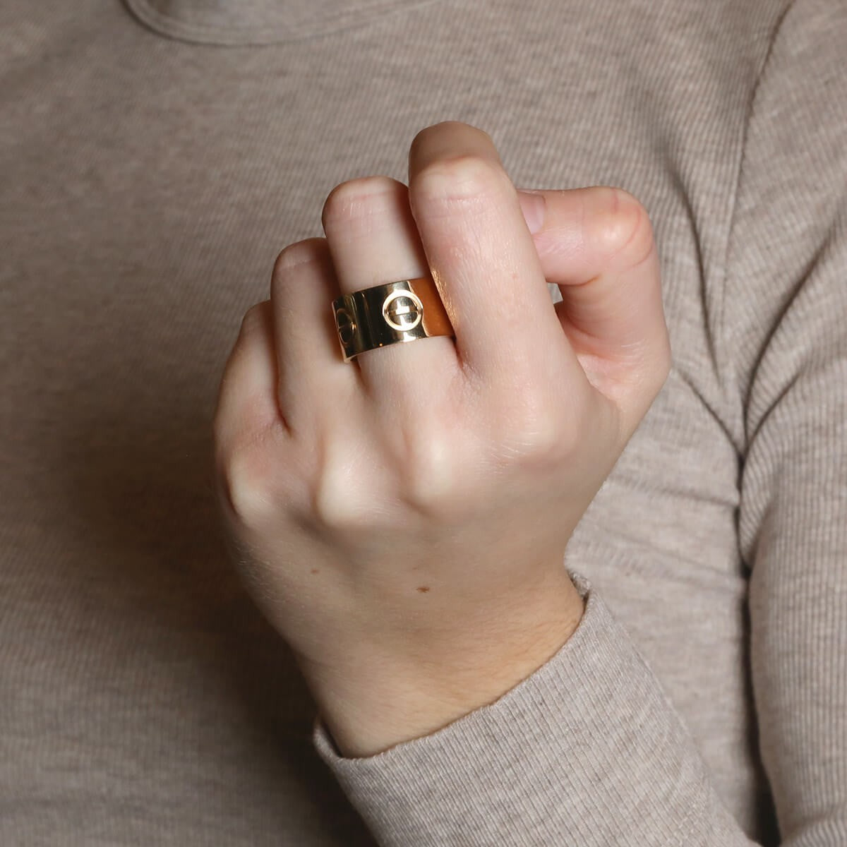 Cartier Love gold ring