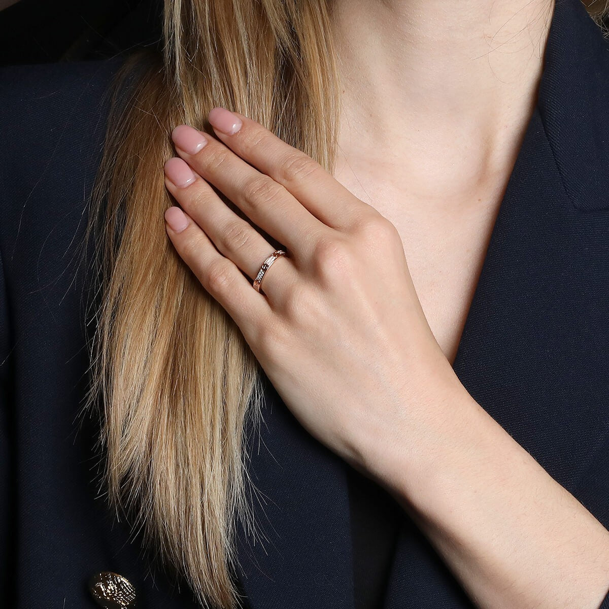 Cartier Love PM diamonds and gold ring