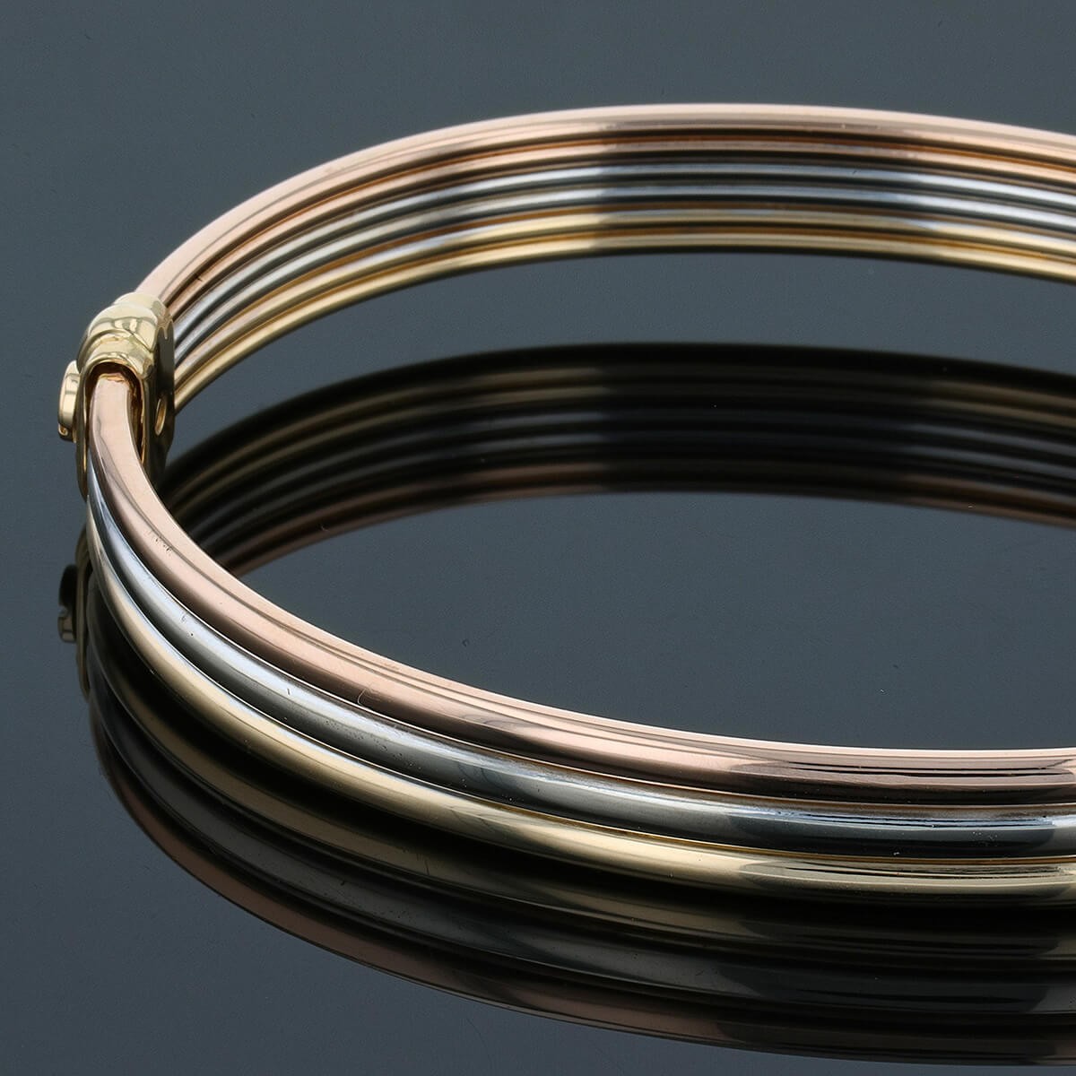Cartier Trinity three tones gold bracelet