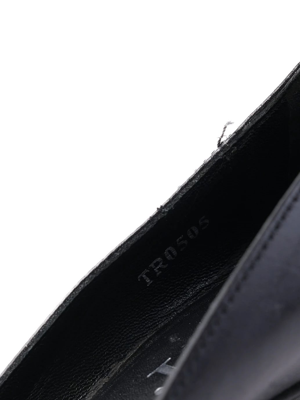 Excellent Dior Black Leather High-Heeled Shoes Size 38