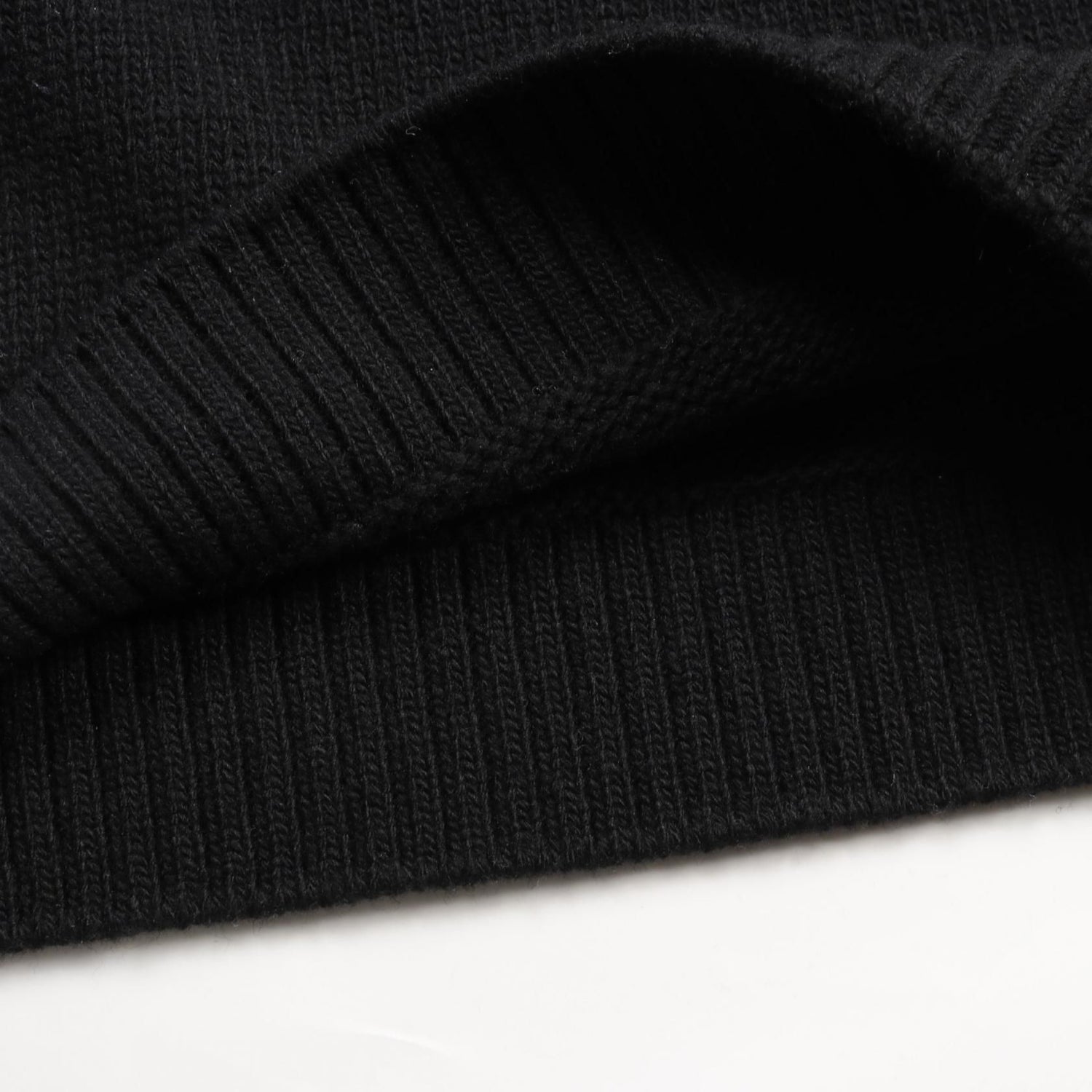 Gucci Intarsia Wool Top Knitwear Sweater 770072 Wool Black Logo