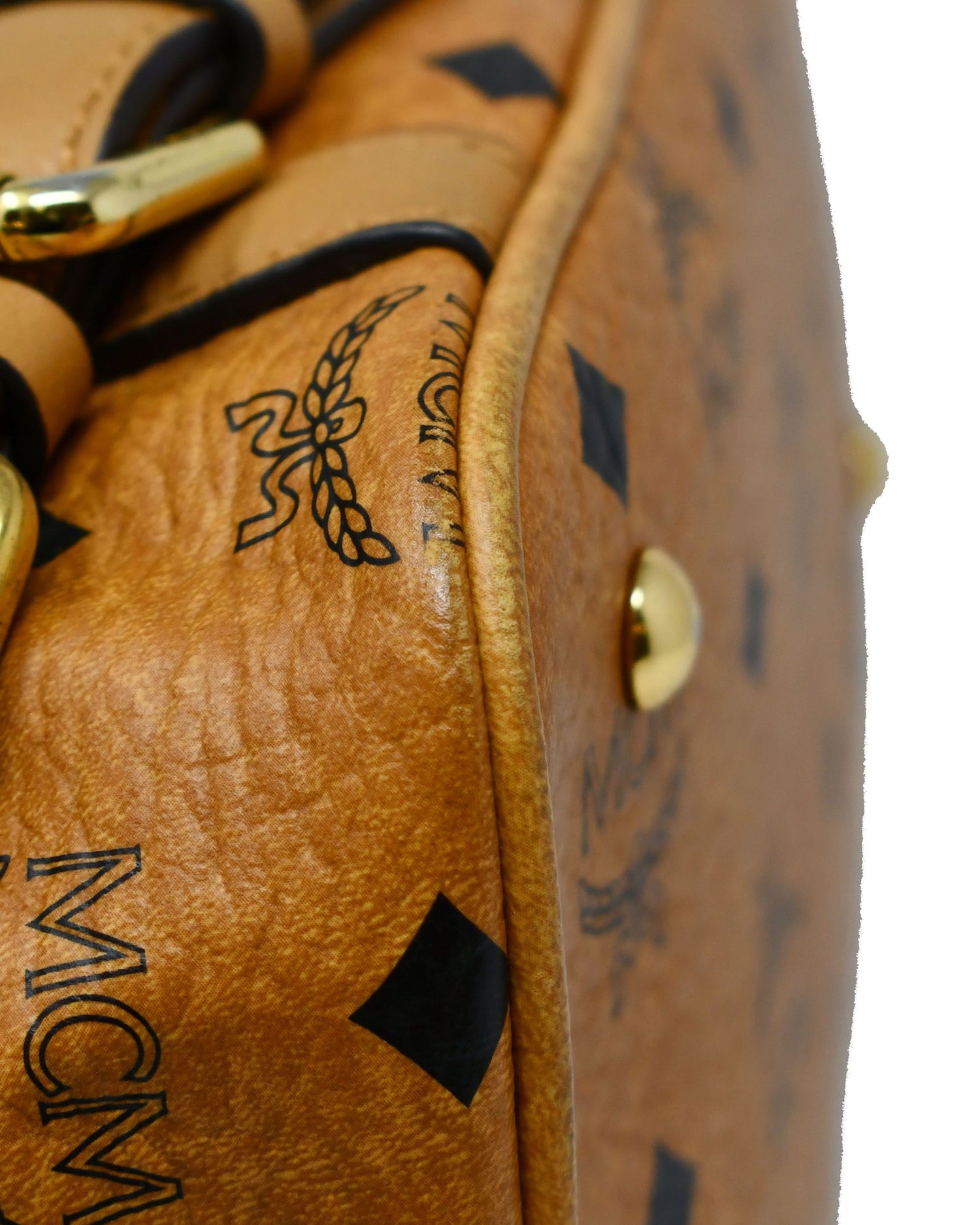 MCM Shoulder Bag Cognac