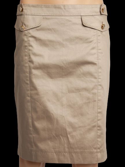 Good Gianfranco Ferr� Green Polyester Knee-Length Skirt Size M