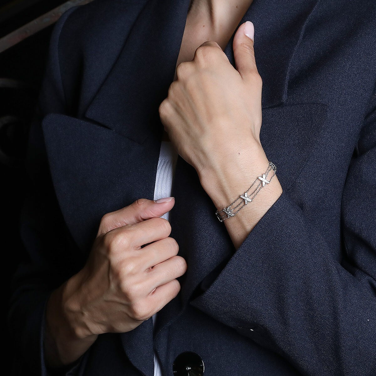 Chaumet Liens diamonds and gold bracelet