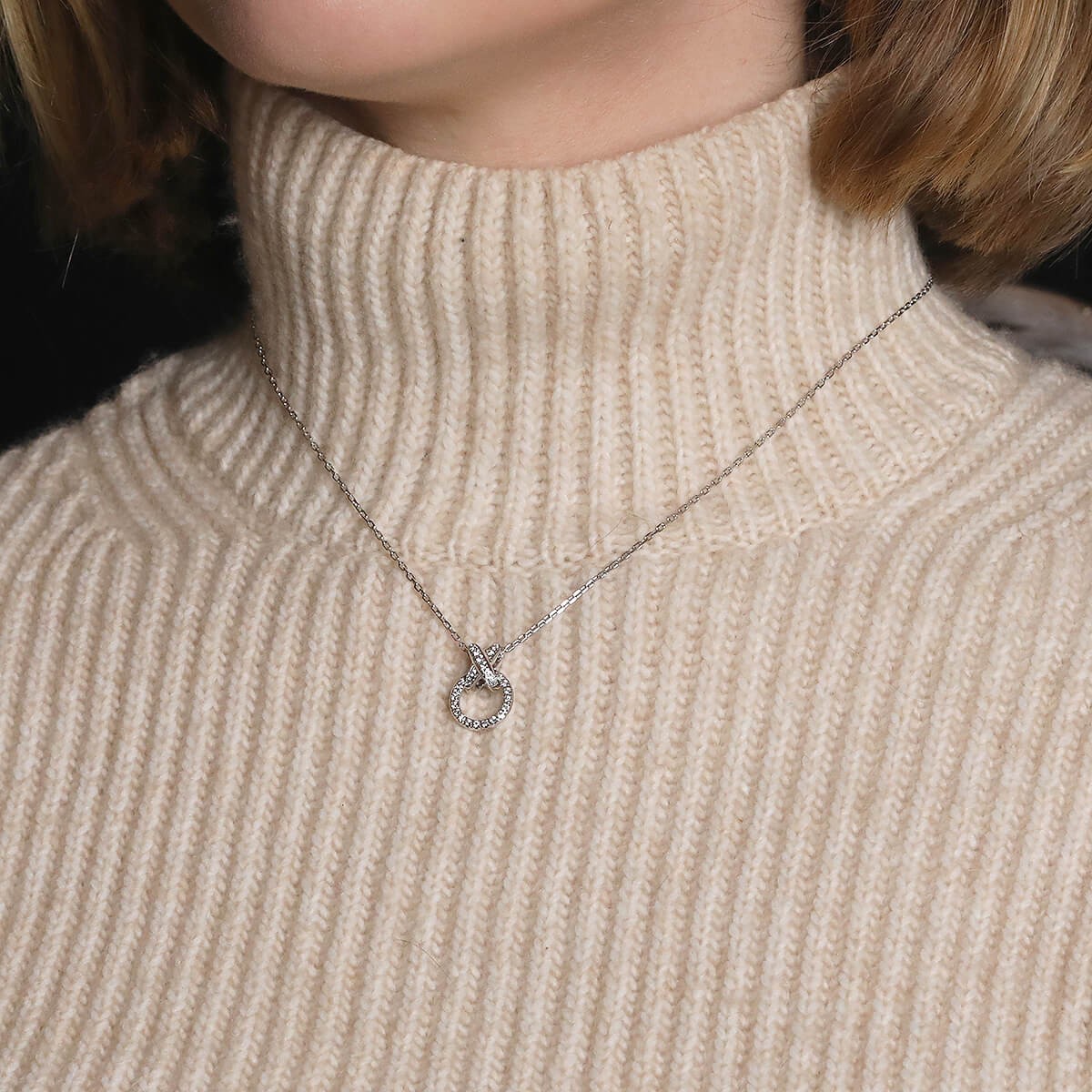 Chaumet Liens diamonds and gold necklace