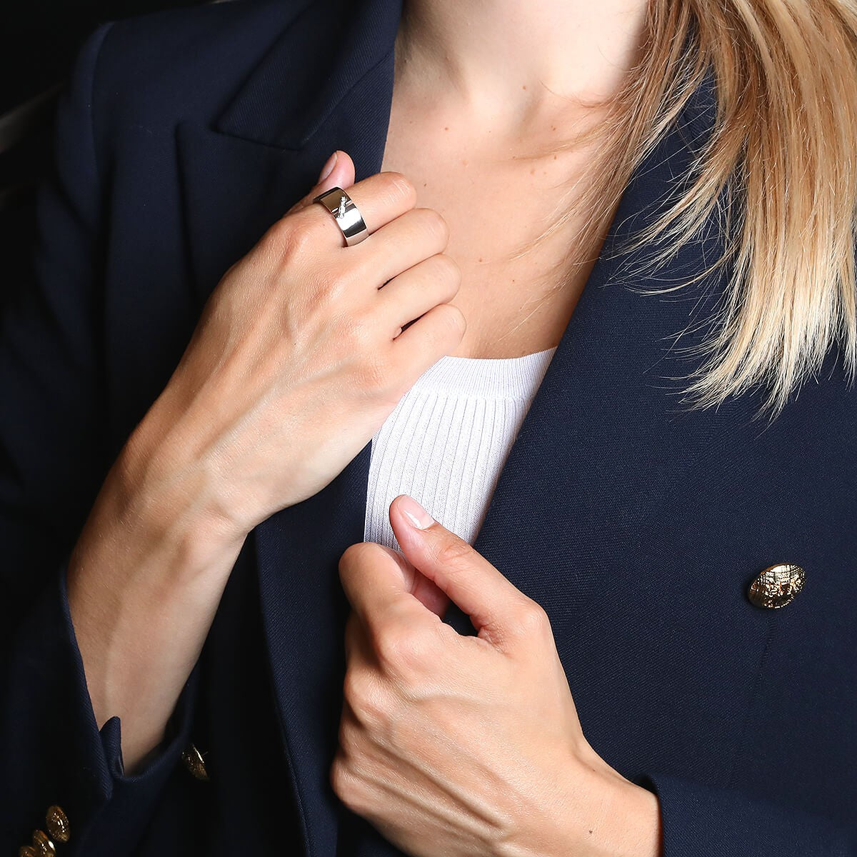 Chaumet Liens diamonds and gold ring