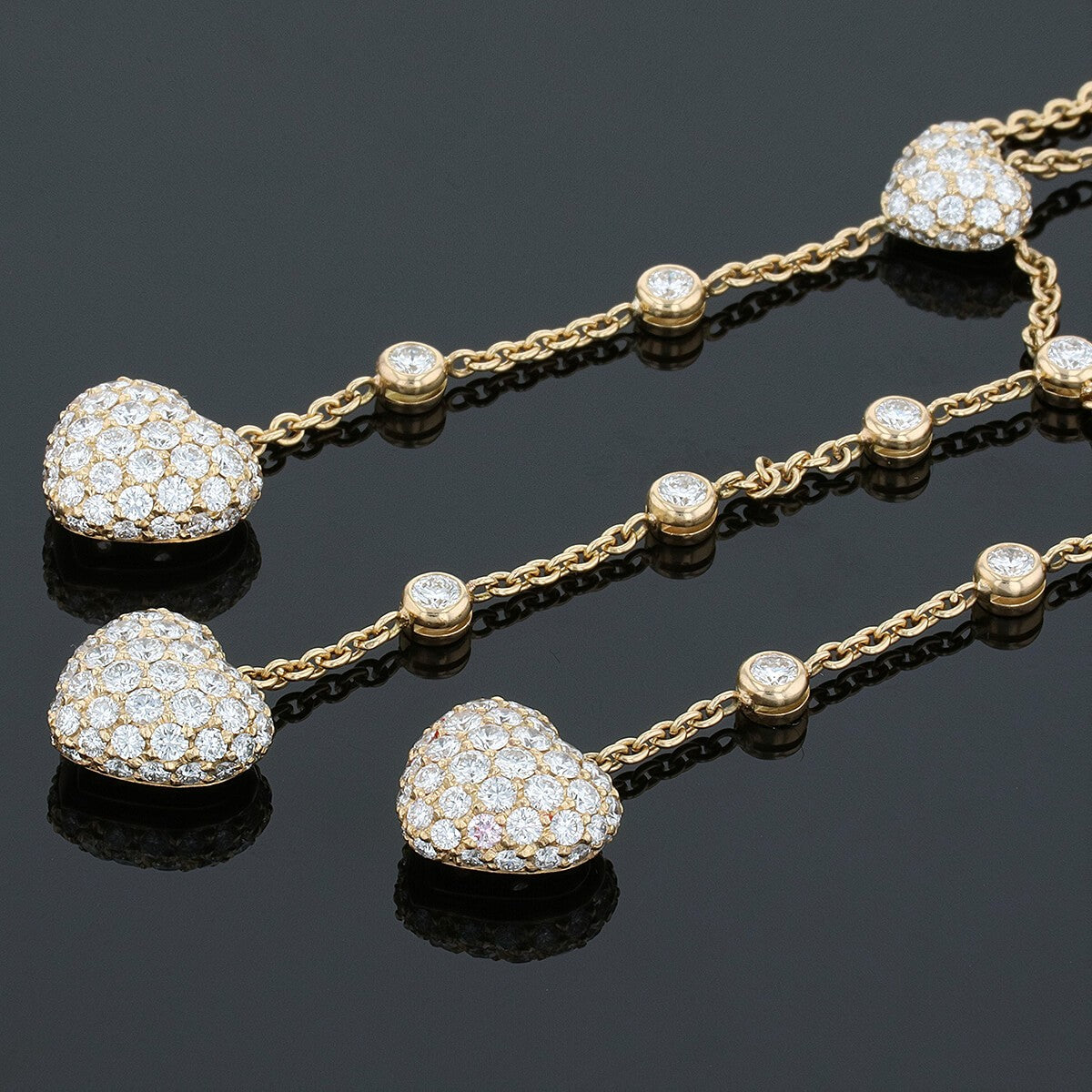 Chopard gold and diamonds necklace