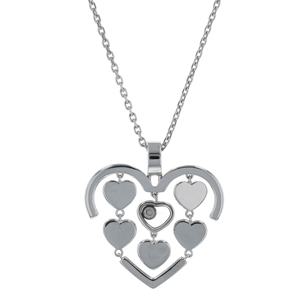 Chopard Happy Amore diamond and gold necklace