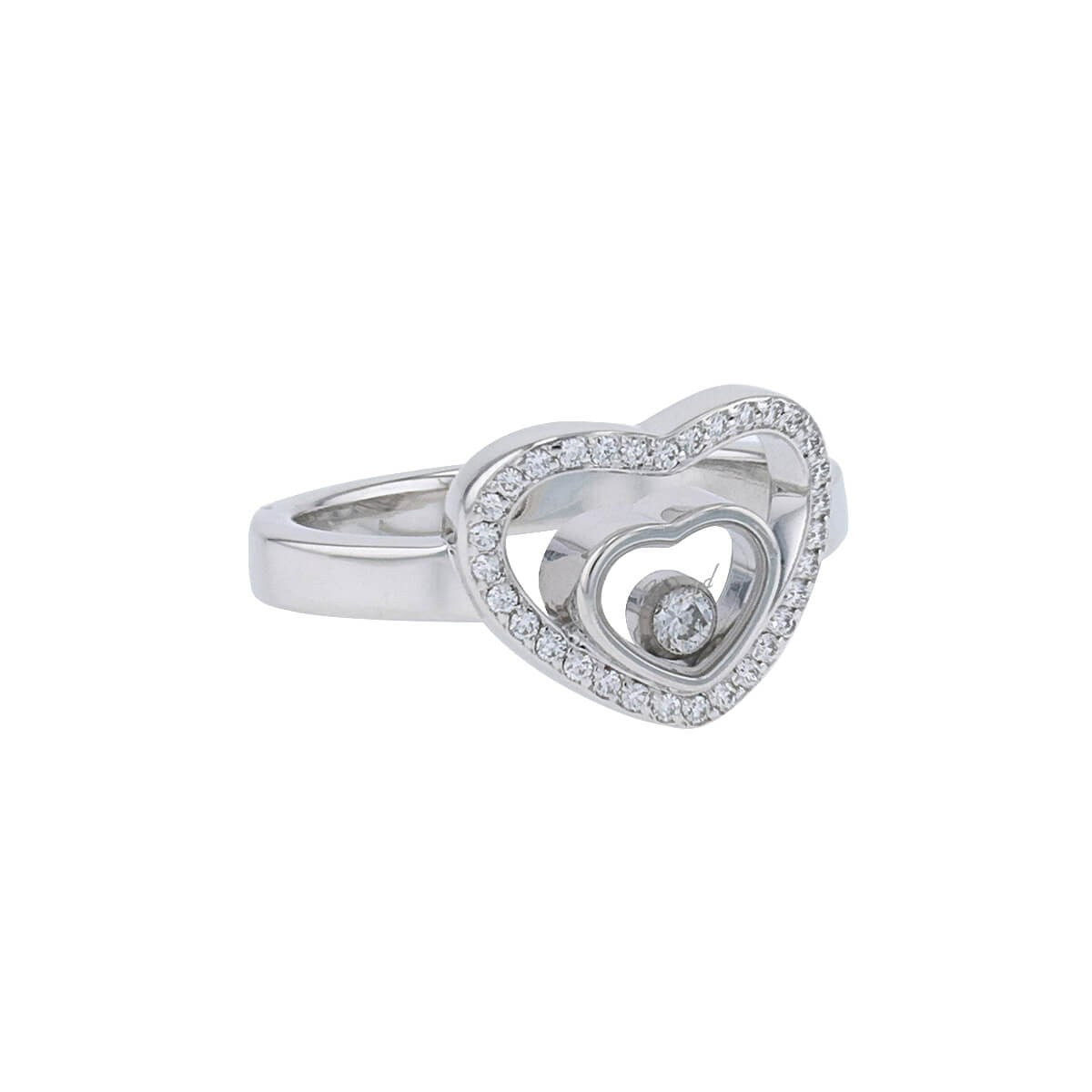 Chopard Happy Diamonds gold and diamonds ring