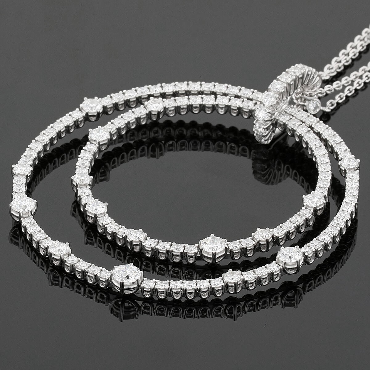 Chopard LÕHeure du Diamant gold and diamonds necklace