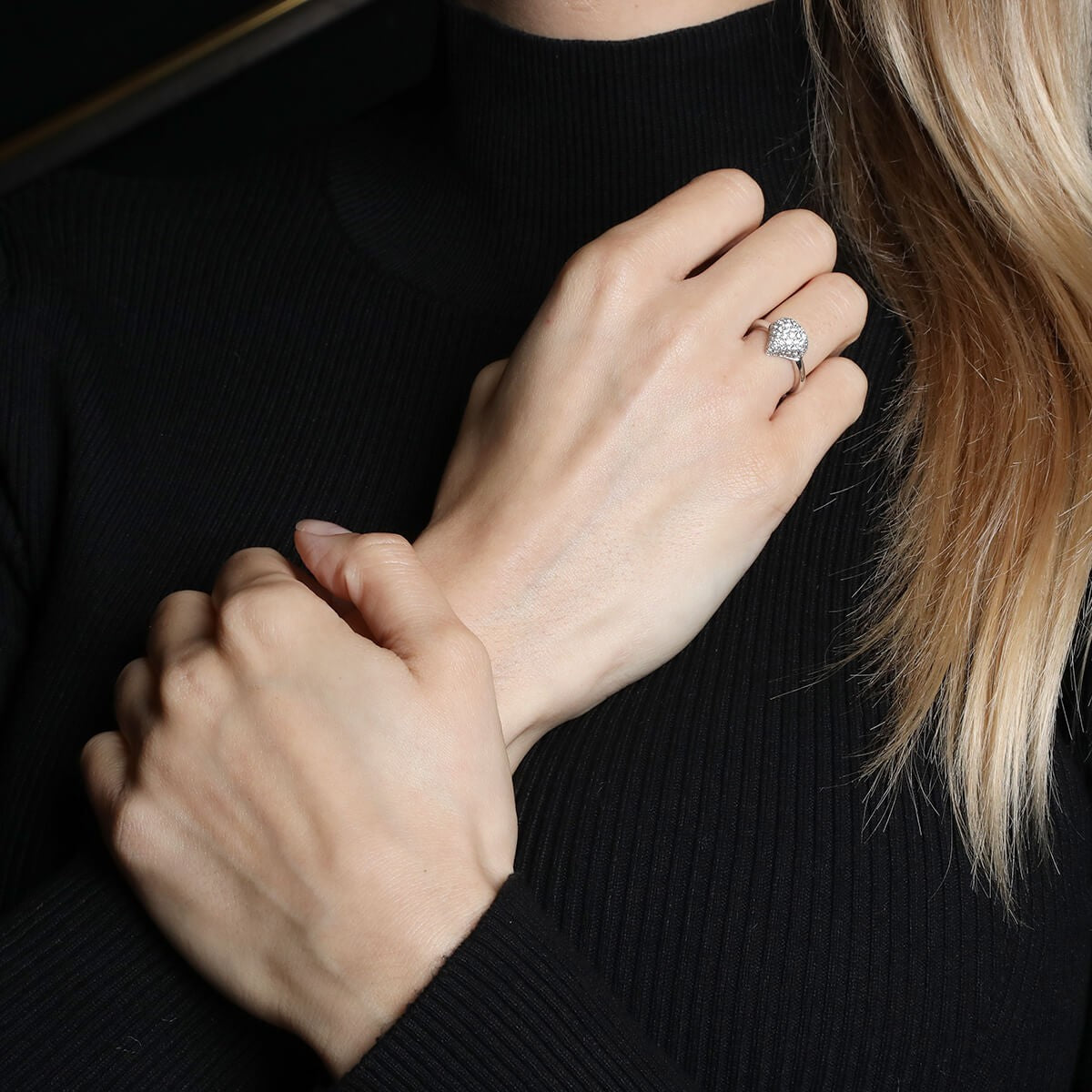 Chopard Pushkin diamonds and gold ring