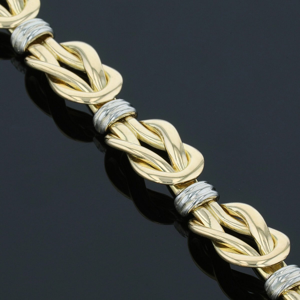 Christofle two tones gold bracelet