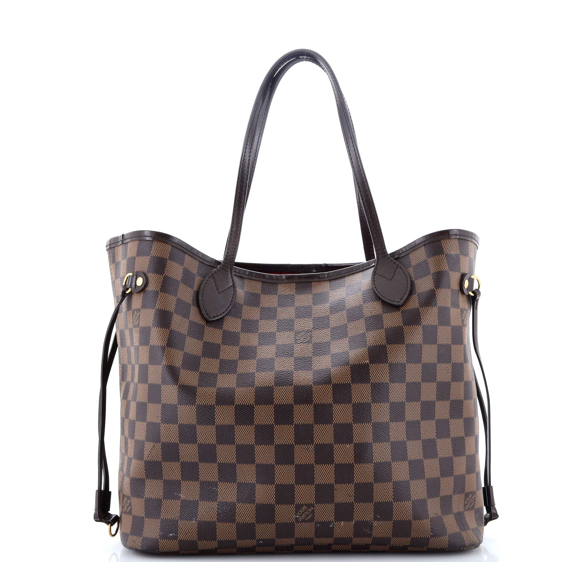 Louis Vuitton Neverfull Nm Tote Damier Mm