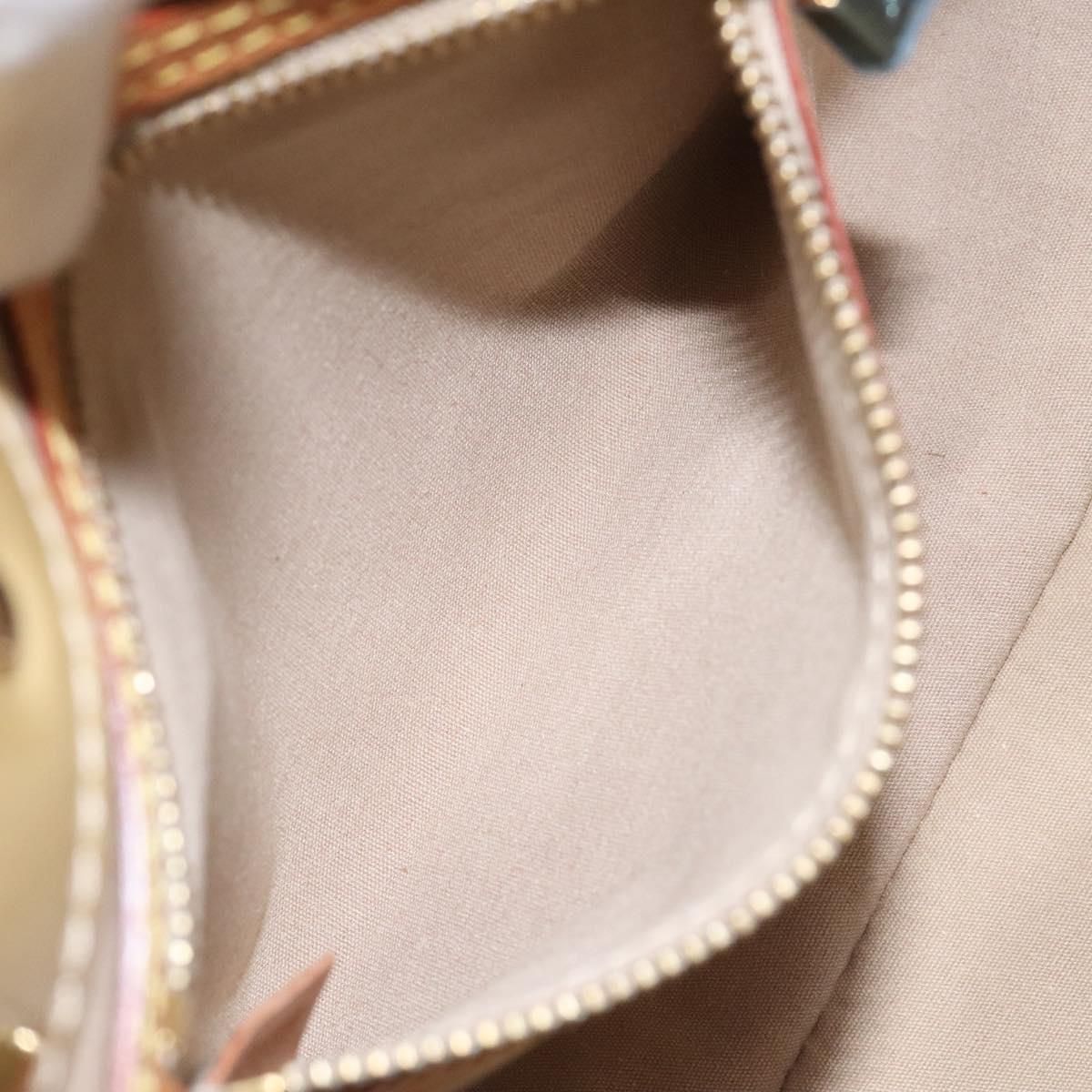 Louis Vuitton Vernis Reade Pm Hand Bag Beige M 91334 Lv Auth