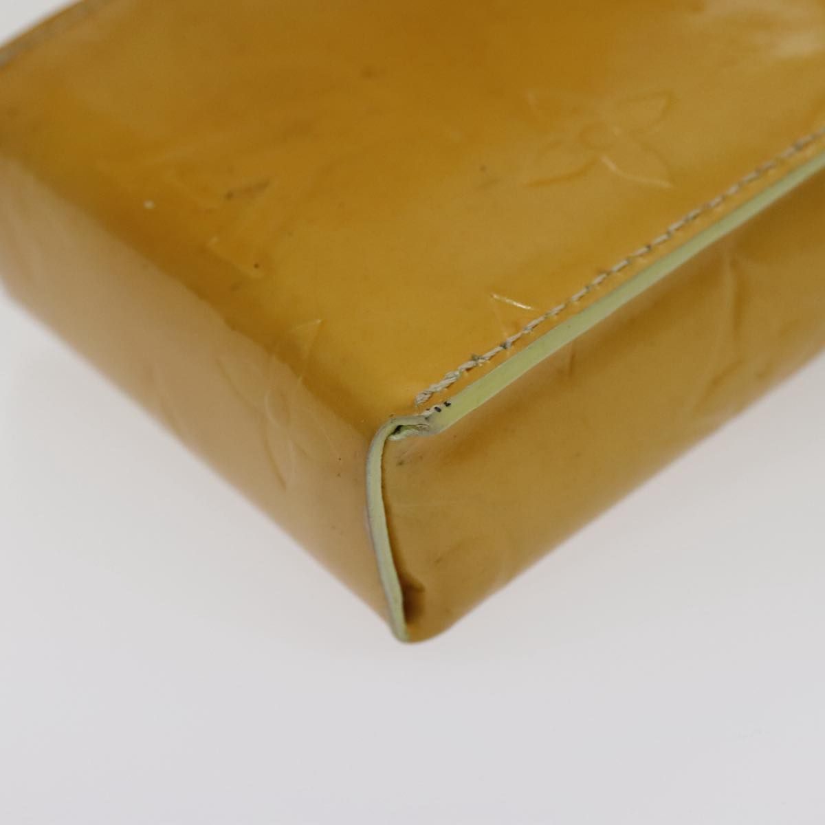 Louis Vuitton Vernis Walker Shoulder Wallet Gris M 91031 Lv Auth