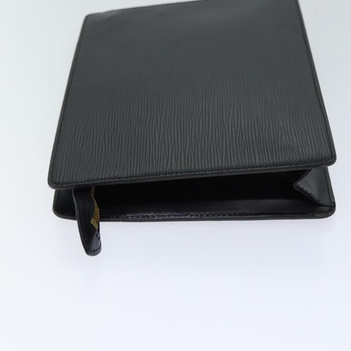 Louis Vuitton Epi Pochette Homme Clutch Bag Black M 52522 Lv Auth