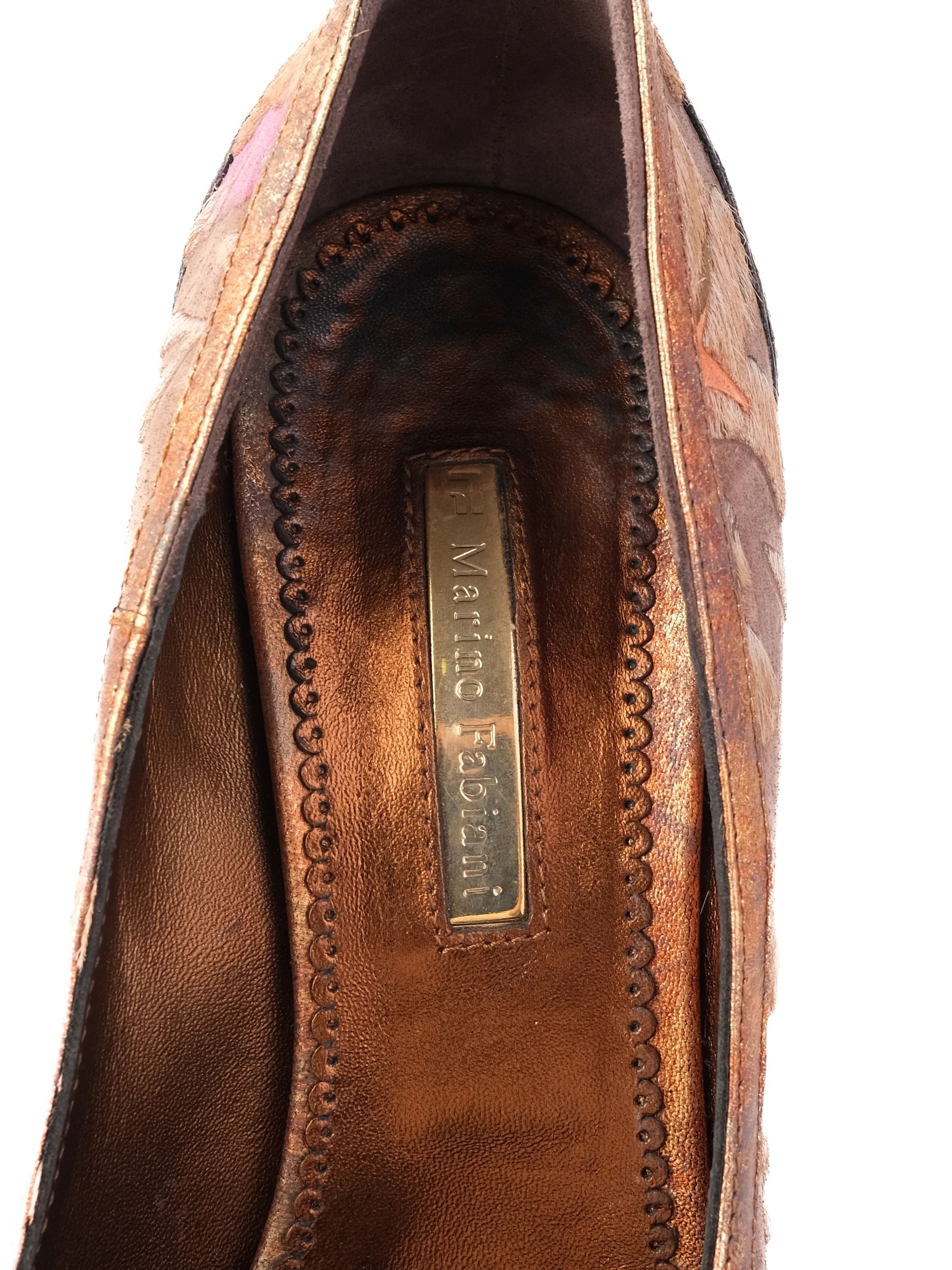 Excellent Marino Fabiani High-Heeled Stiletto Shoes Size 38