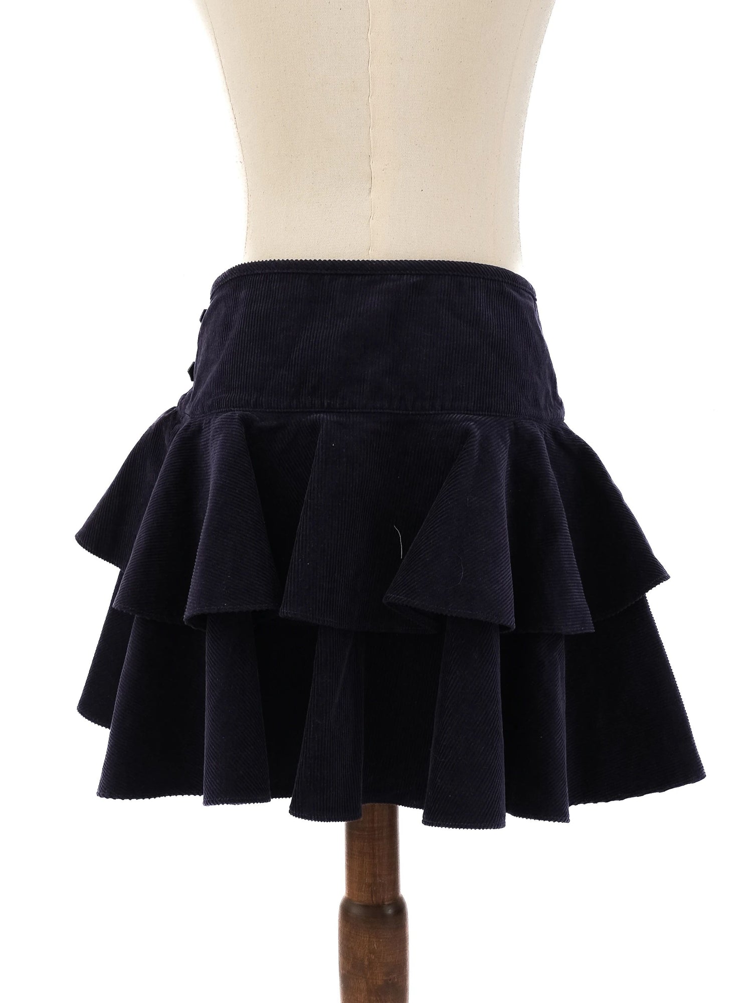 Perfect Ralph Lauren Blue Tiered Mini Skirt Size 14 for Kids