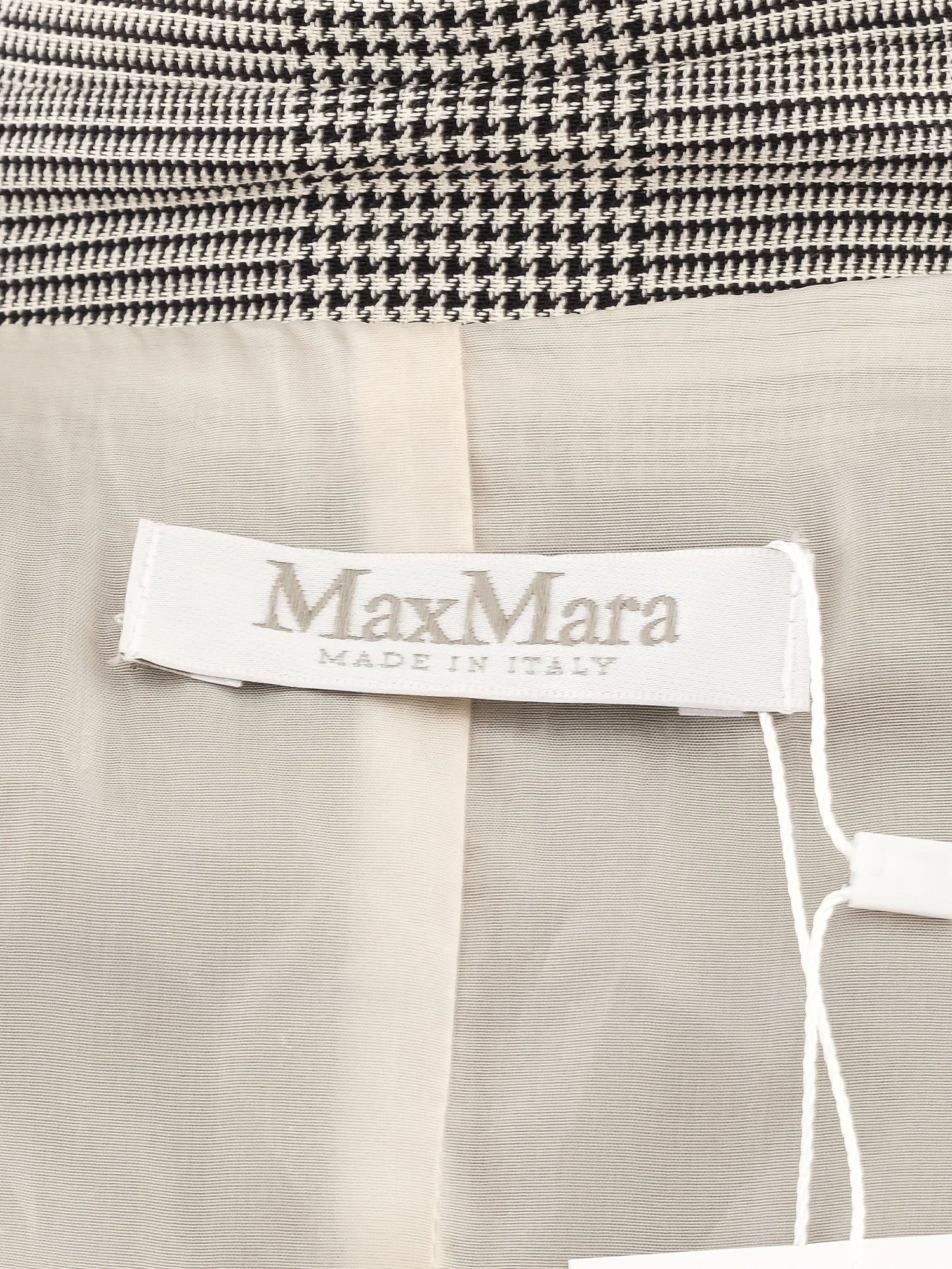 Excellent Max Mara Gray Plaid Blazer Dress Size M Women