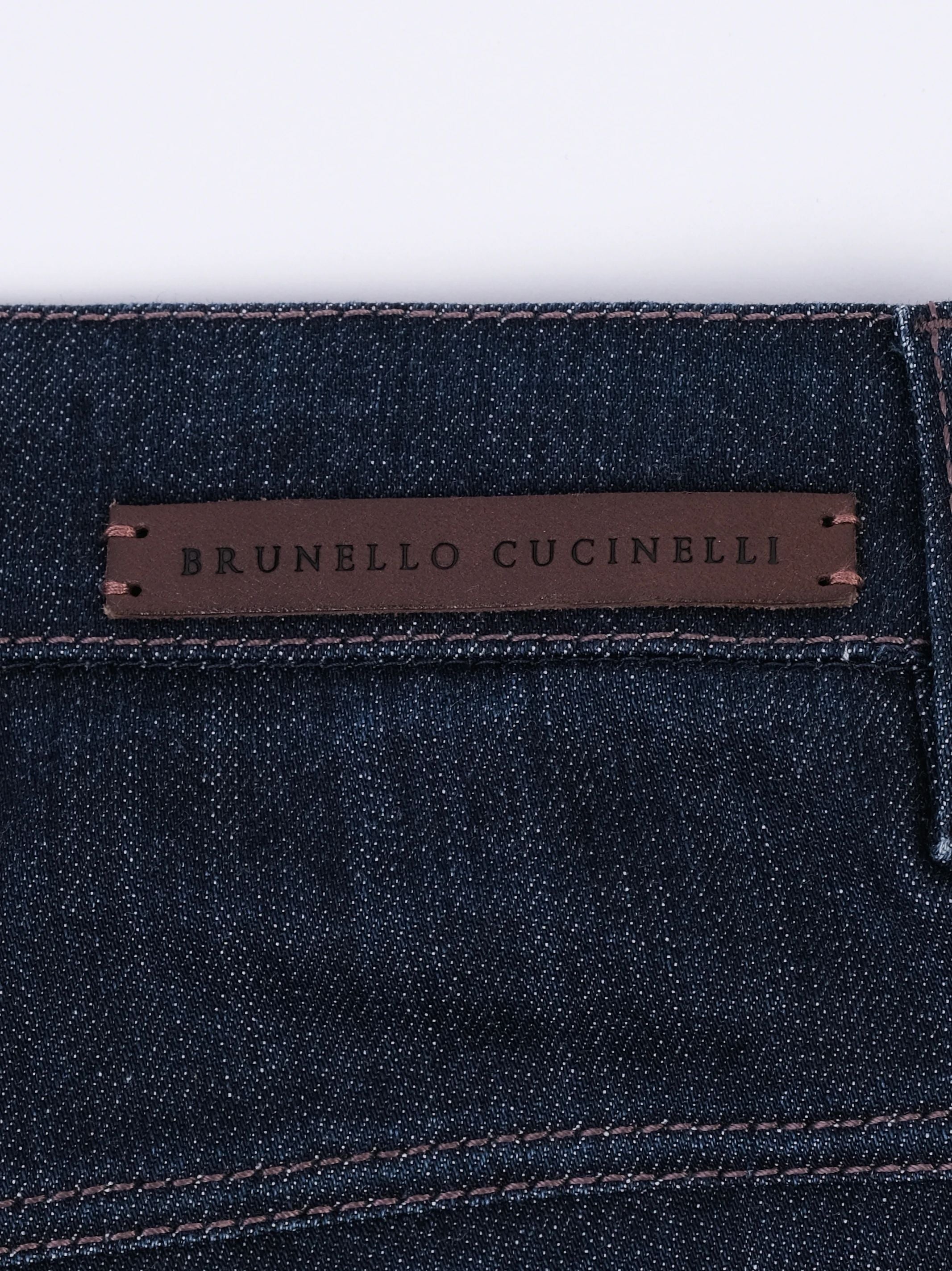 Excellent Brunello Cucinelli Blue Jeans Size S for Women