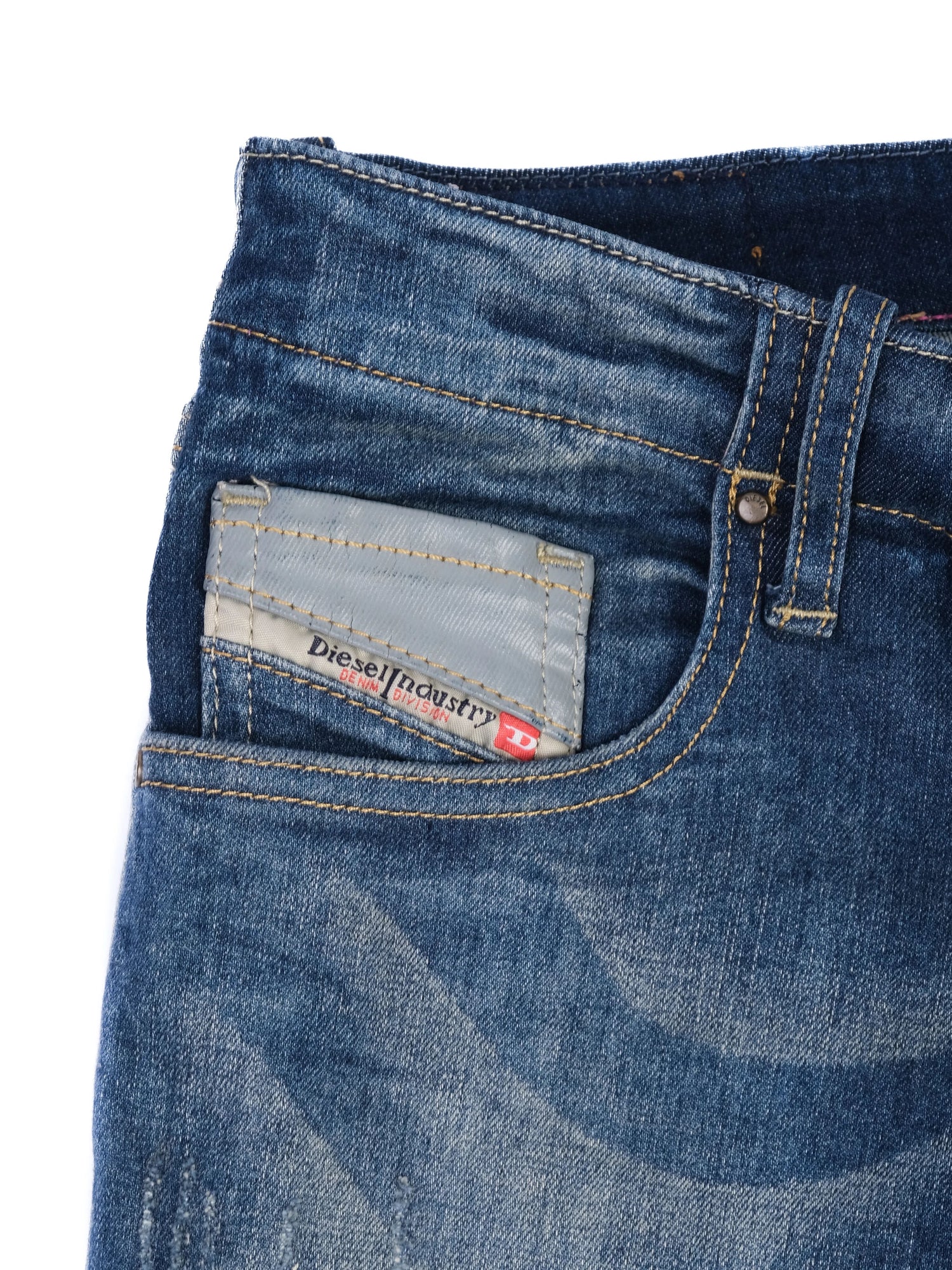 Excellent Diesel Blue Jeans Super Slim Skinny Fit Women Size 27