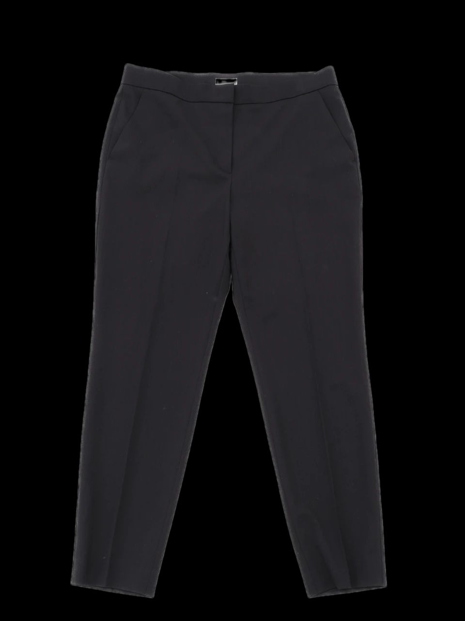 Excellent Escada Black Wool Pants Size L Women Germany