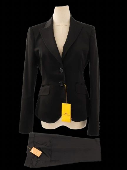 NEW Etro Black Blazer Jacket Women&