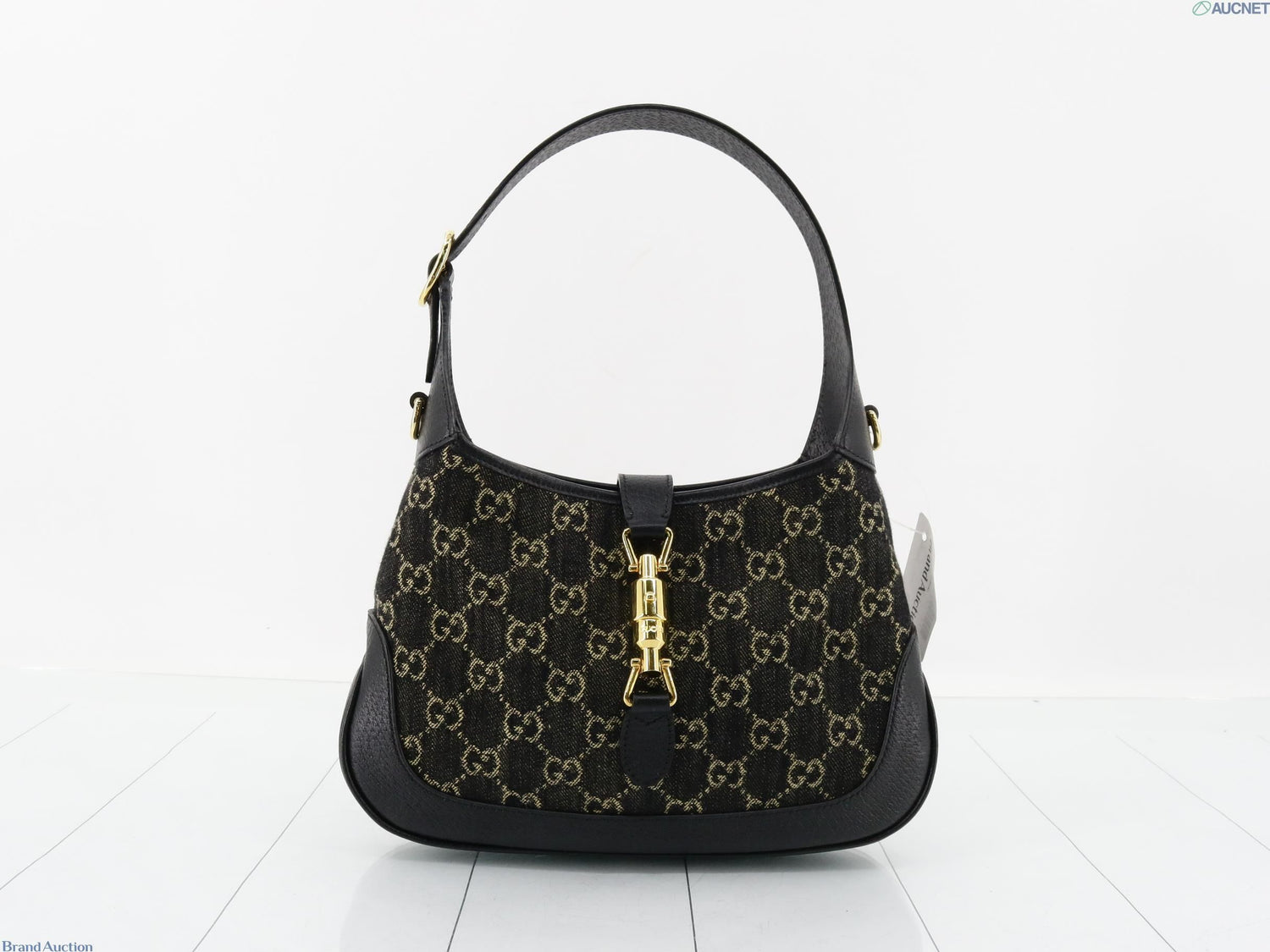 Gucci Jackie Gg Canvas Shoulder Bag