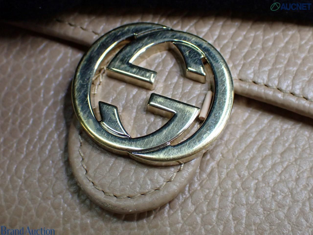 Gucci Interlocking Bi-fold Wallet Leather