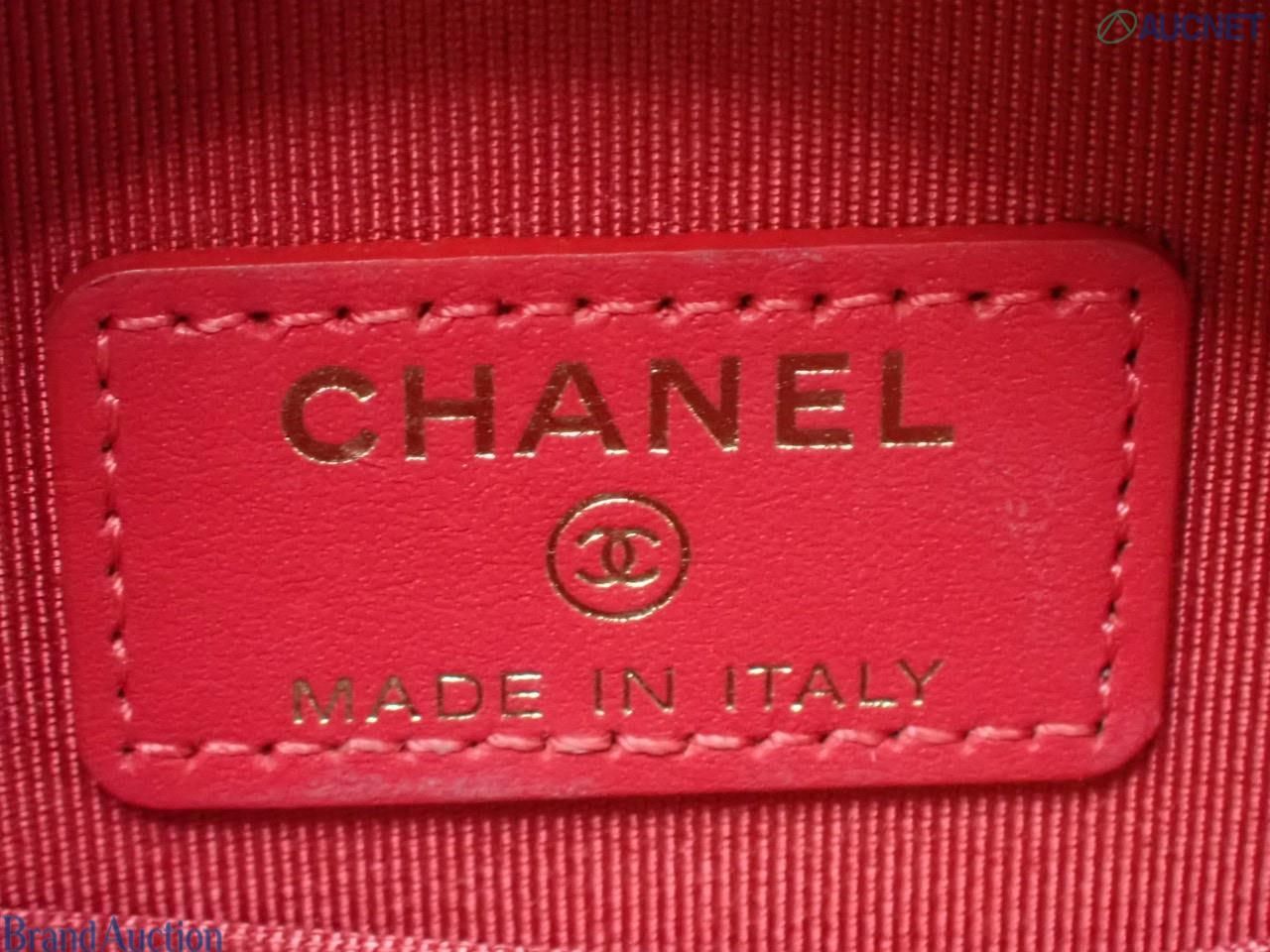 Chanel Matelasse Caviar Skin Coco Mark Round Chain