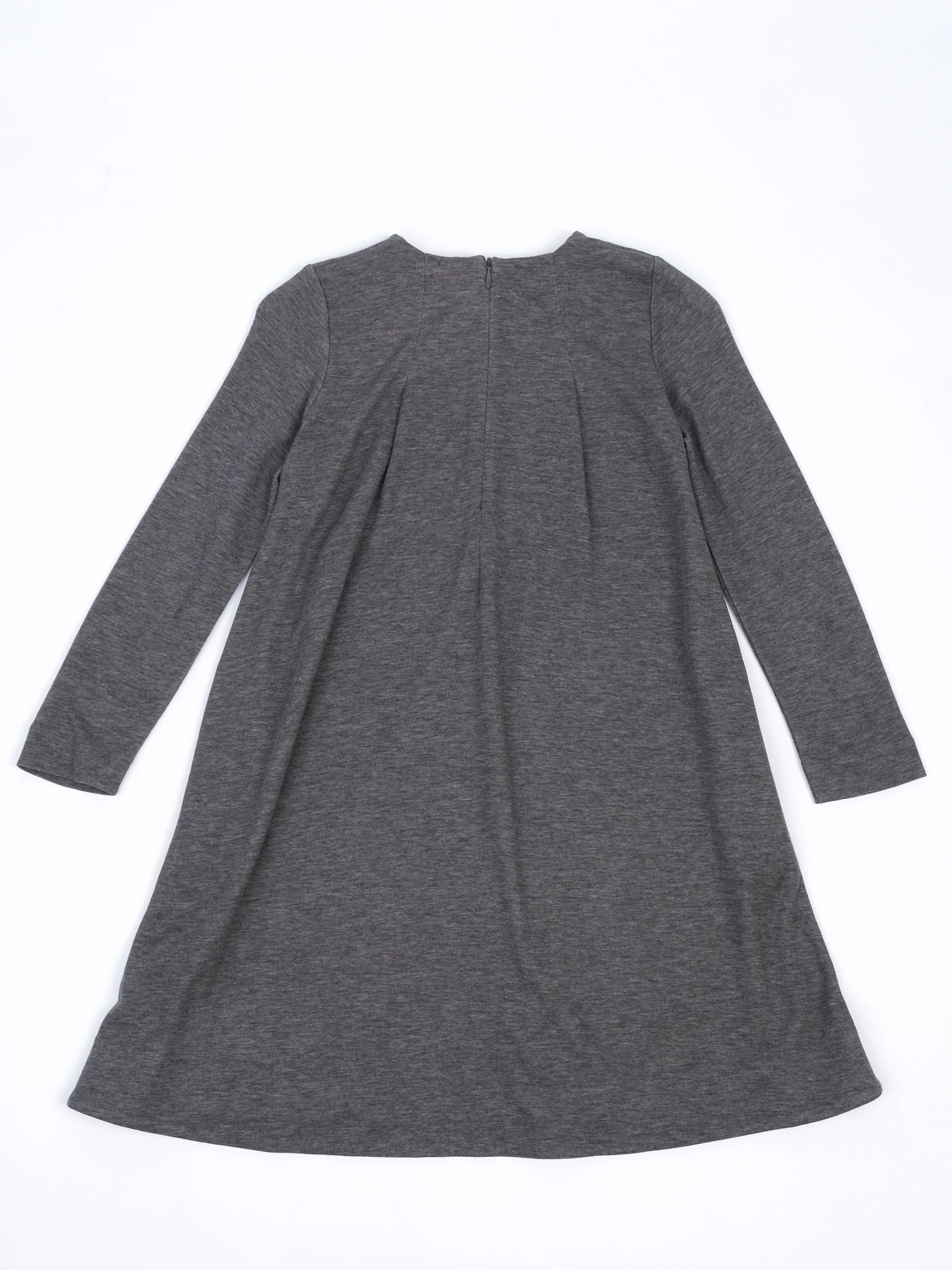 COS Gray Long-Sleeved Dress Size 6 Excellent Condition for Kids