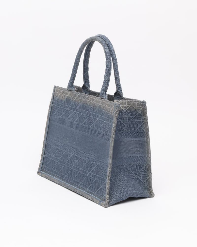 Christian Dior Cannage Medium Book Tote Bag