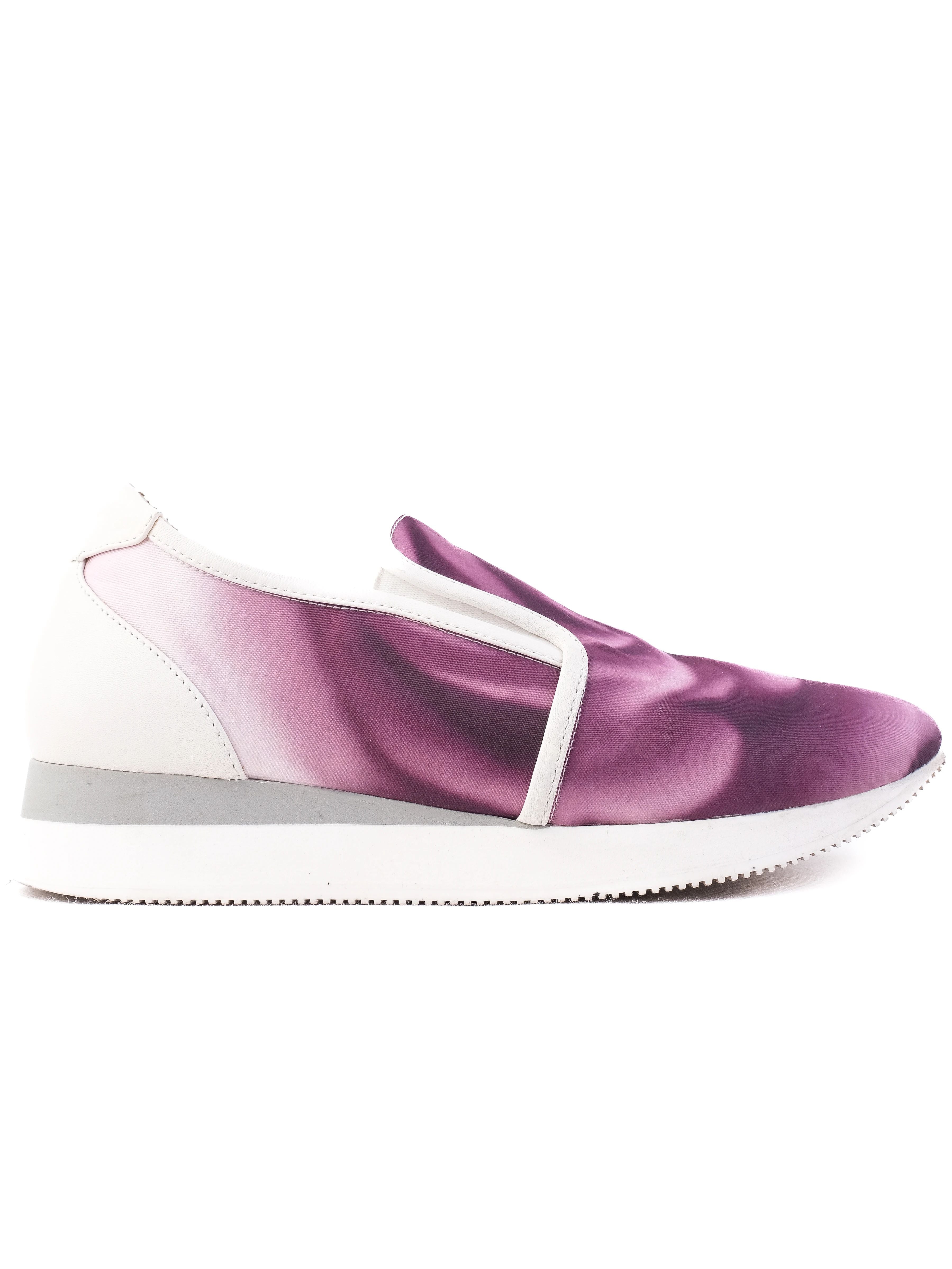 Excellent Max Mara Gradient Leather Slip-On Shoes Size 38