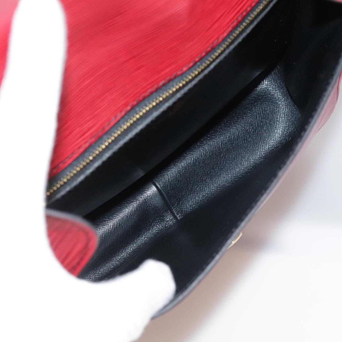 Louis Vuitton Epi Saint Cloud Gm Shoulder Bag Red M 52197 Lv Auth