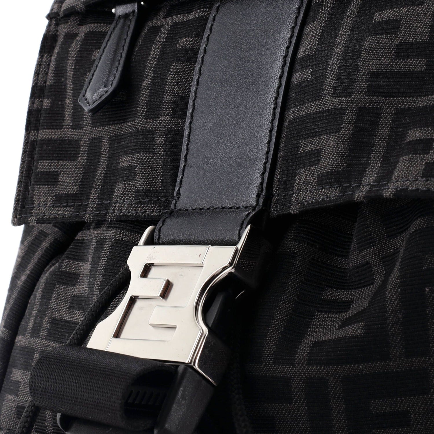 Fendi Fendiness Backpack Zucca Canvas Small