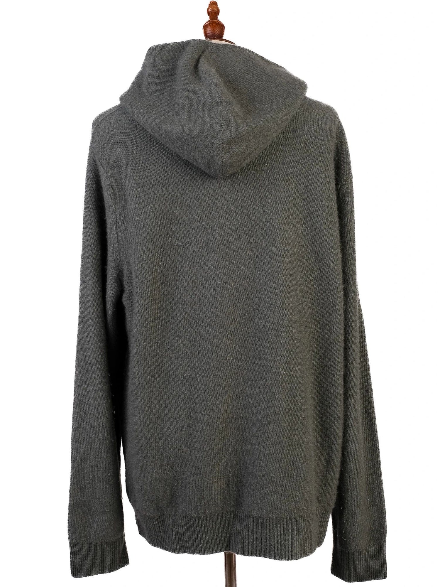 Excellent Vince Green Cashmere Hoodie Size XL for Men