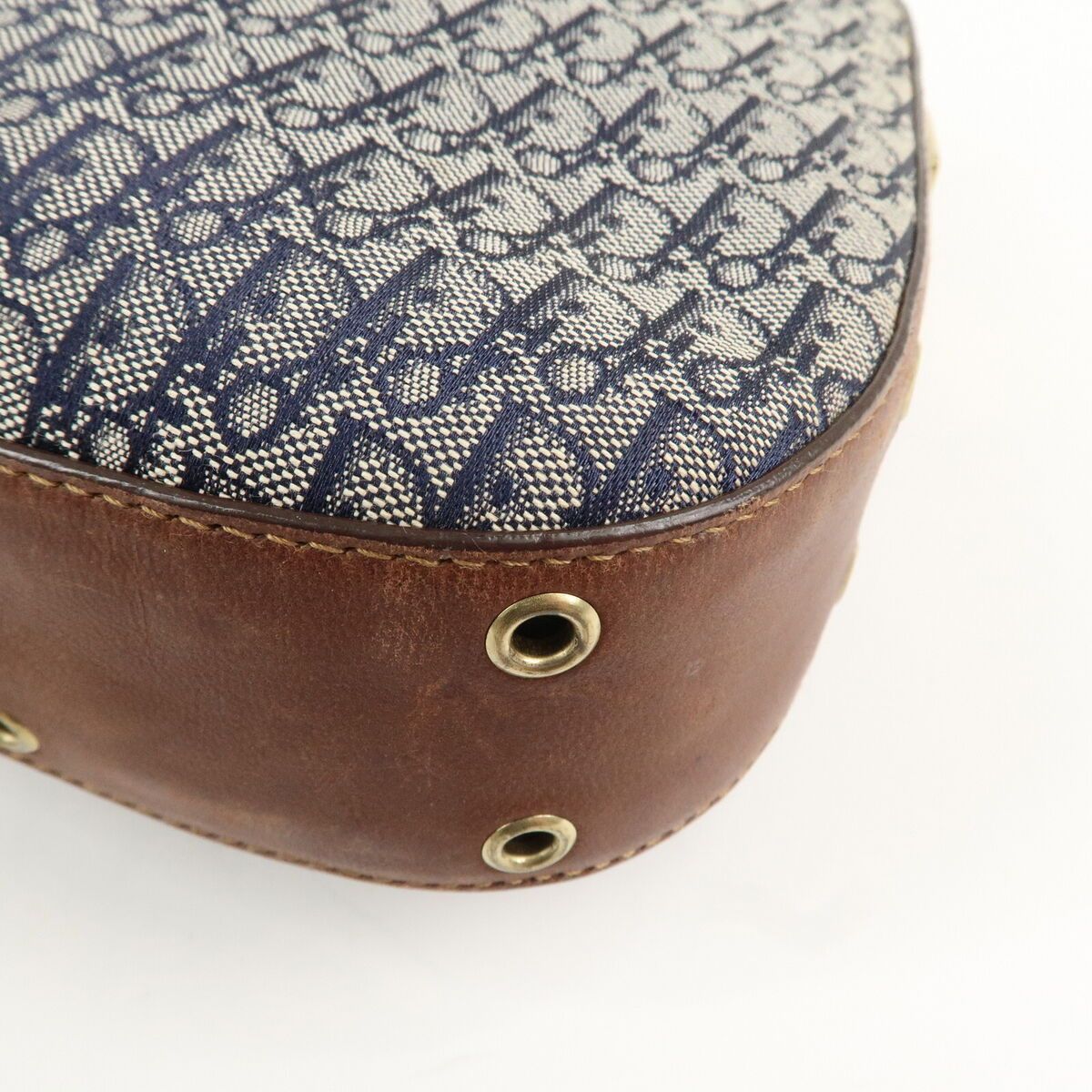 Christian Dior Trotter Street Chic Canvas Shoulder Bag