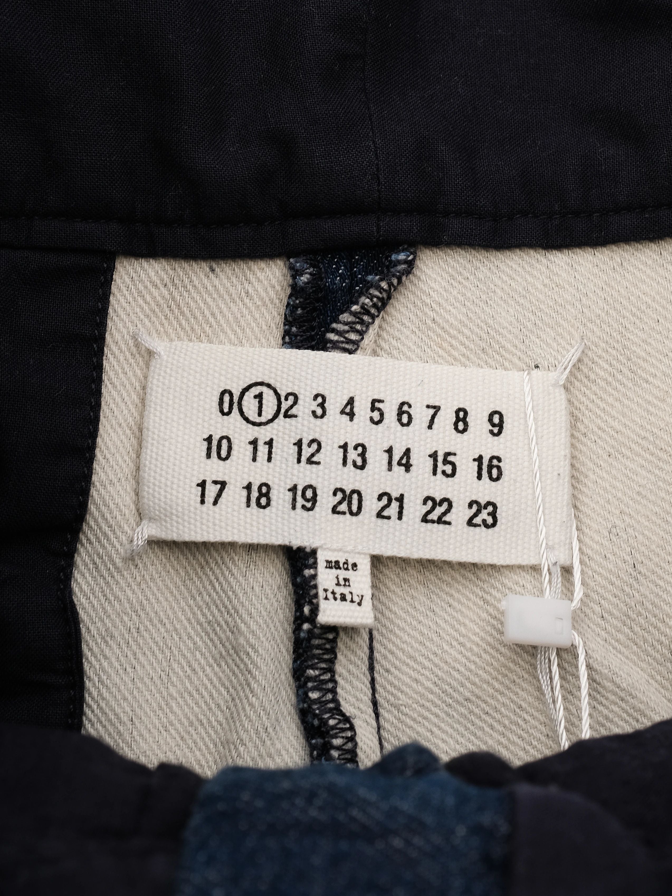 Excellent Maison Margiela Blue Denim Shorts Size M High Waist