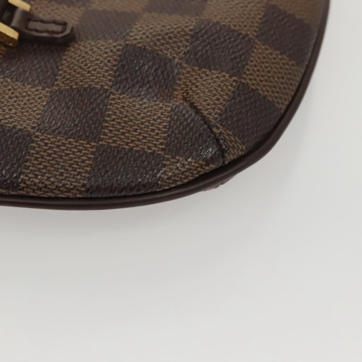 Louis Vuitton Damier Ebene Manosque Gm Accessory Pouch N 51120 Lv Auth