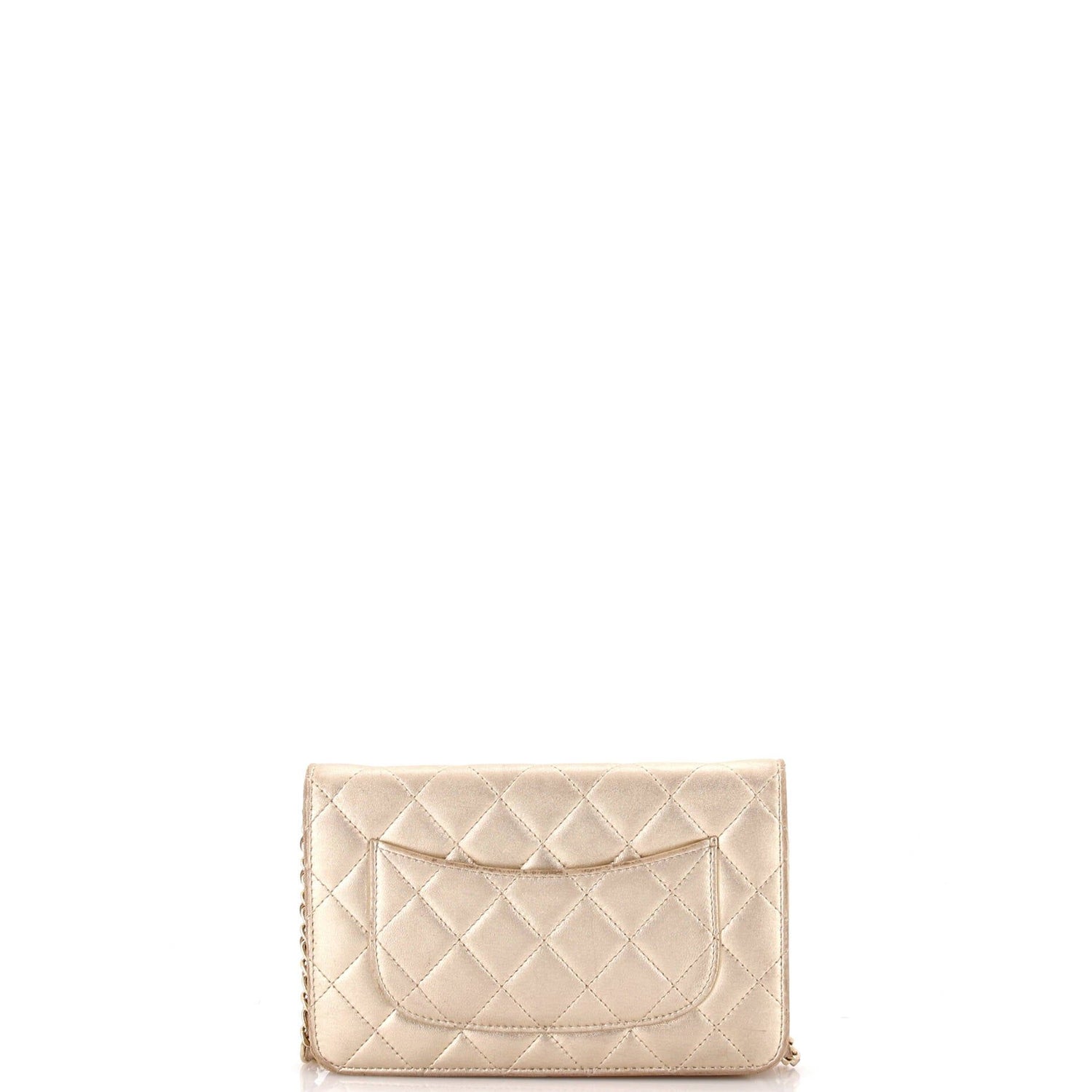 Chanel Wallet On Chain Quilted Lambskin