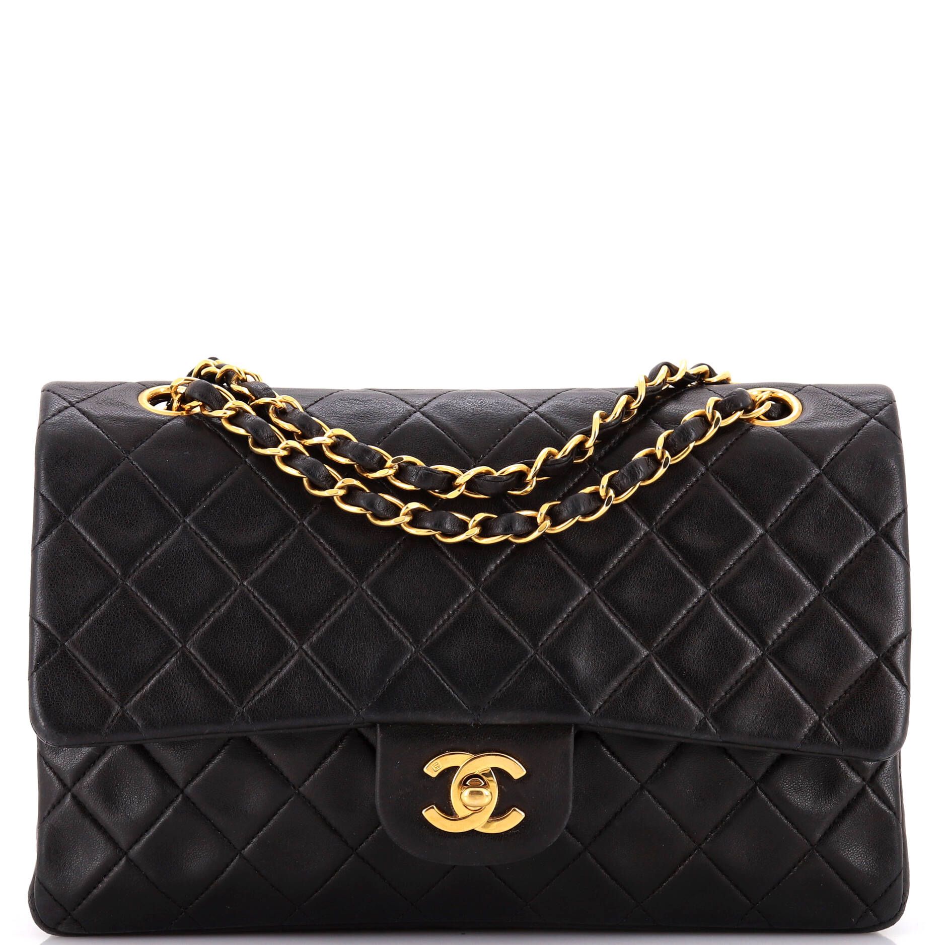 Chanel Medium Vintage Classic Double Flap, Lambskin Quilted