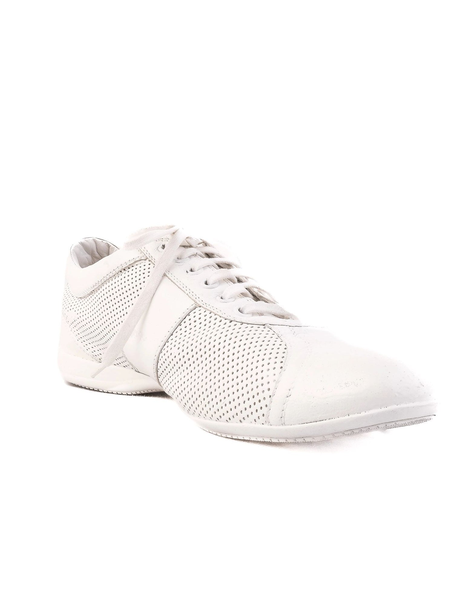 Excellent Baldinini White Textile Sneakers for Men