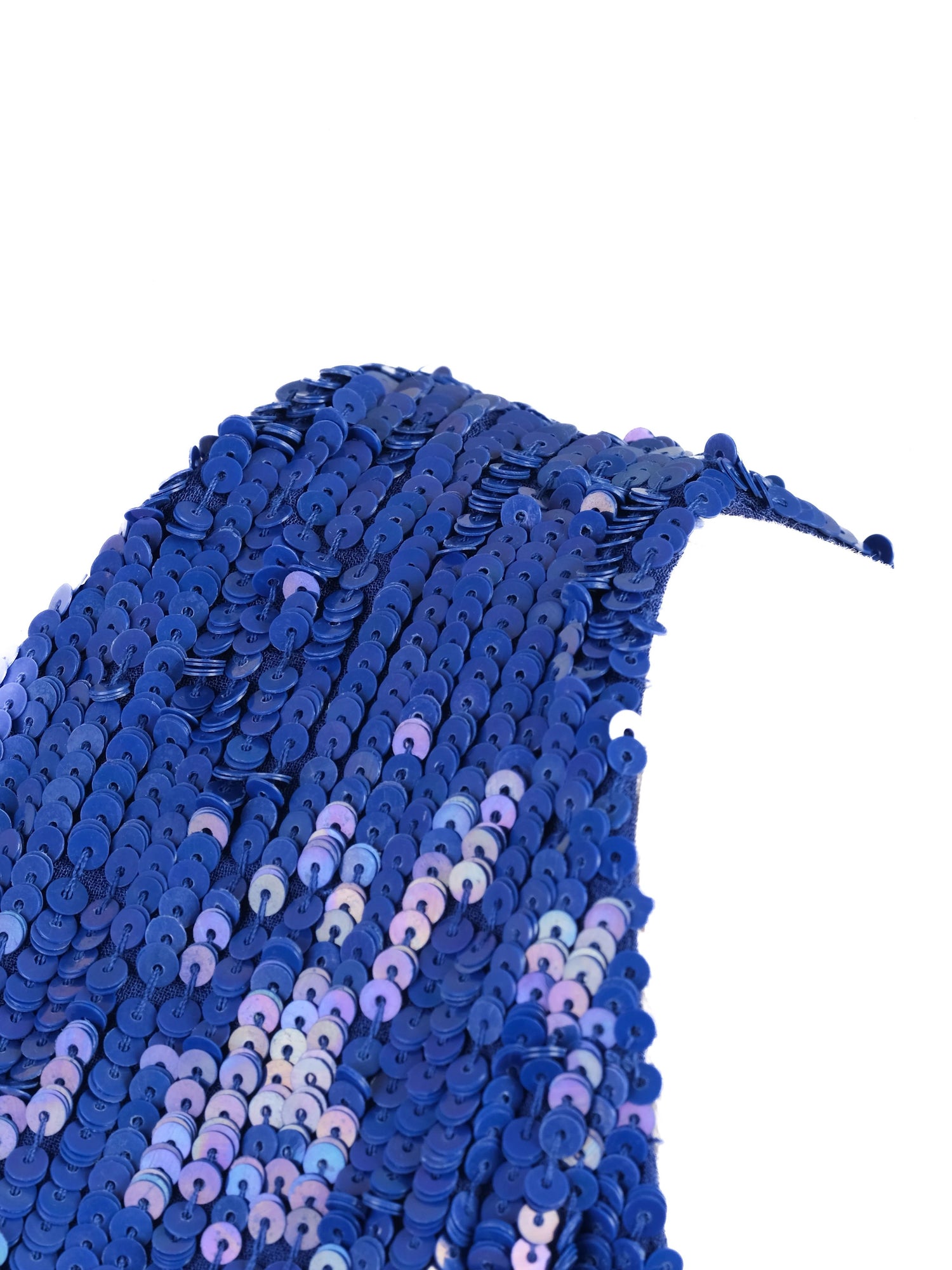 Excellent P.A.R.O.S.H. Blue Sequin Top Women&