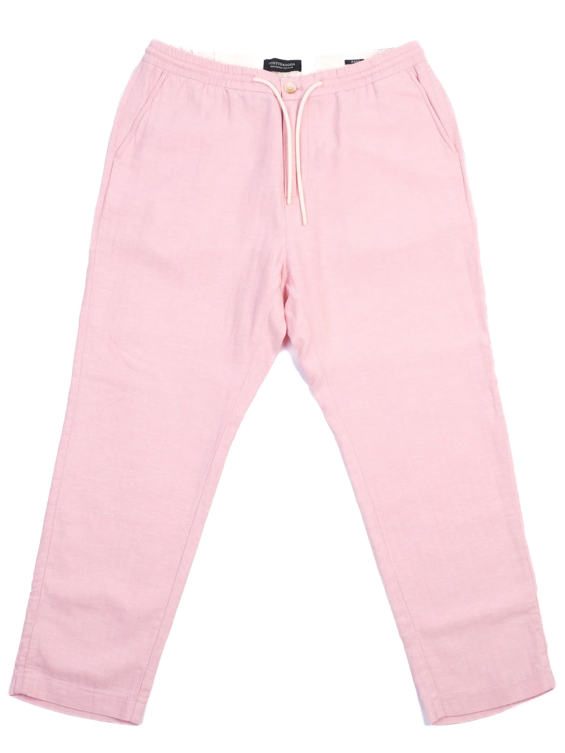 Excellent Scotch&Soda Pink Cotton Pants Size XL for Men
