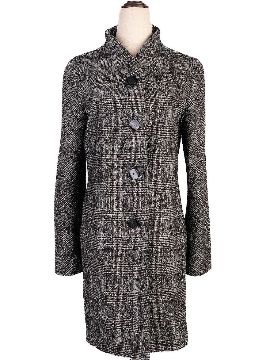 Excellent Moschino Cheap and Chic Gray Wool Coat Size L