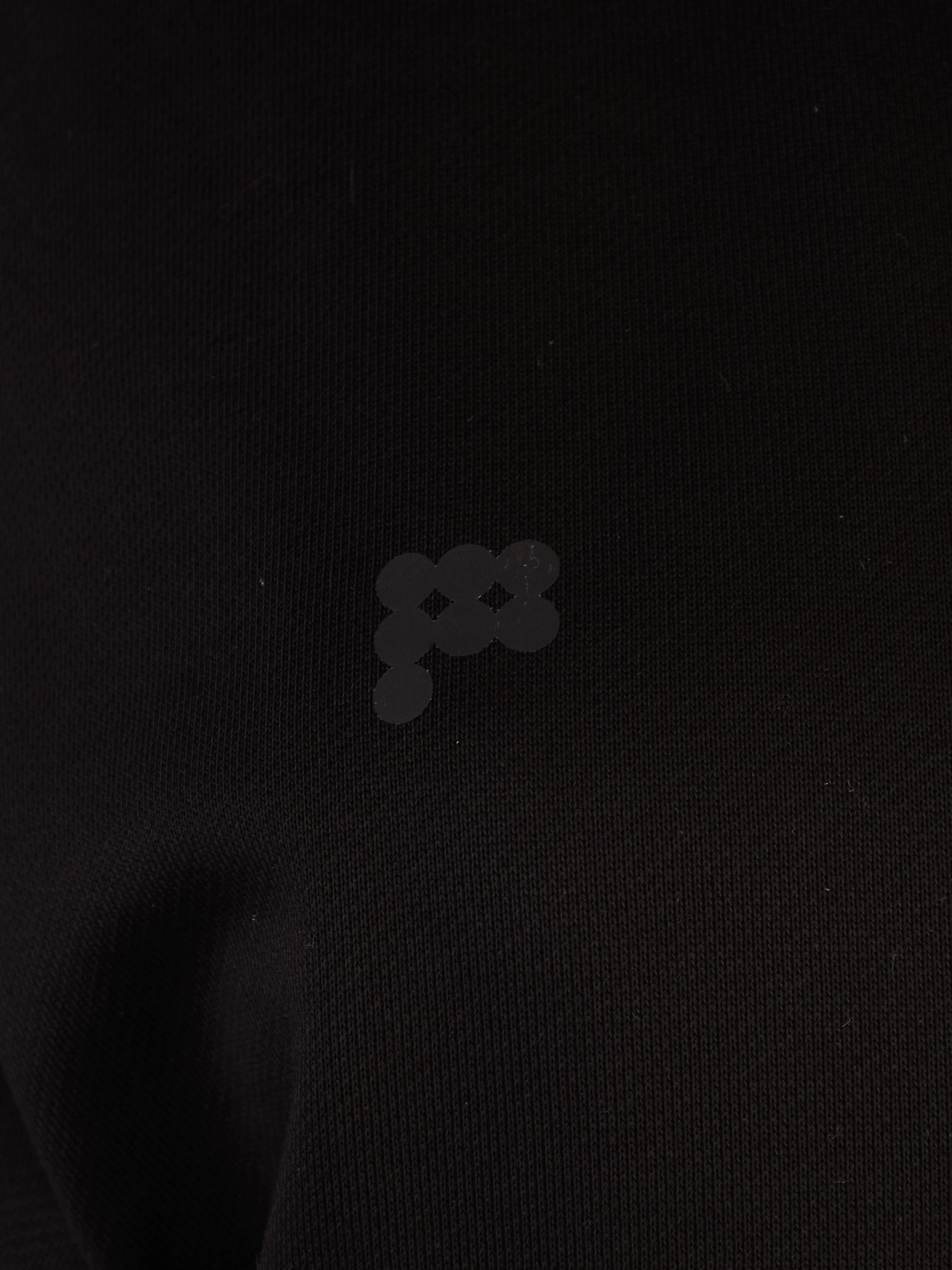 Excellent Pangaia Black Hooded Jacket Cotton Medium Size M