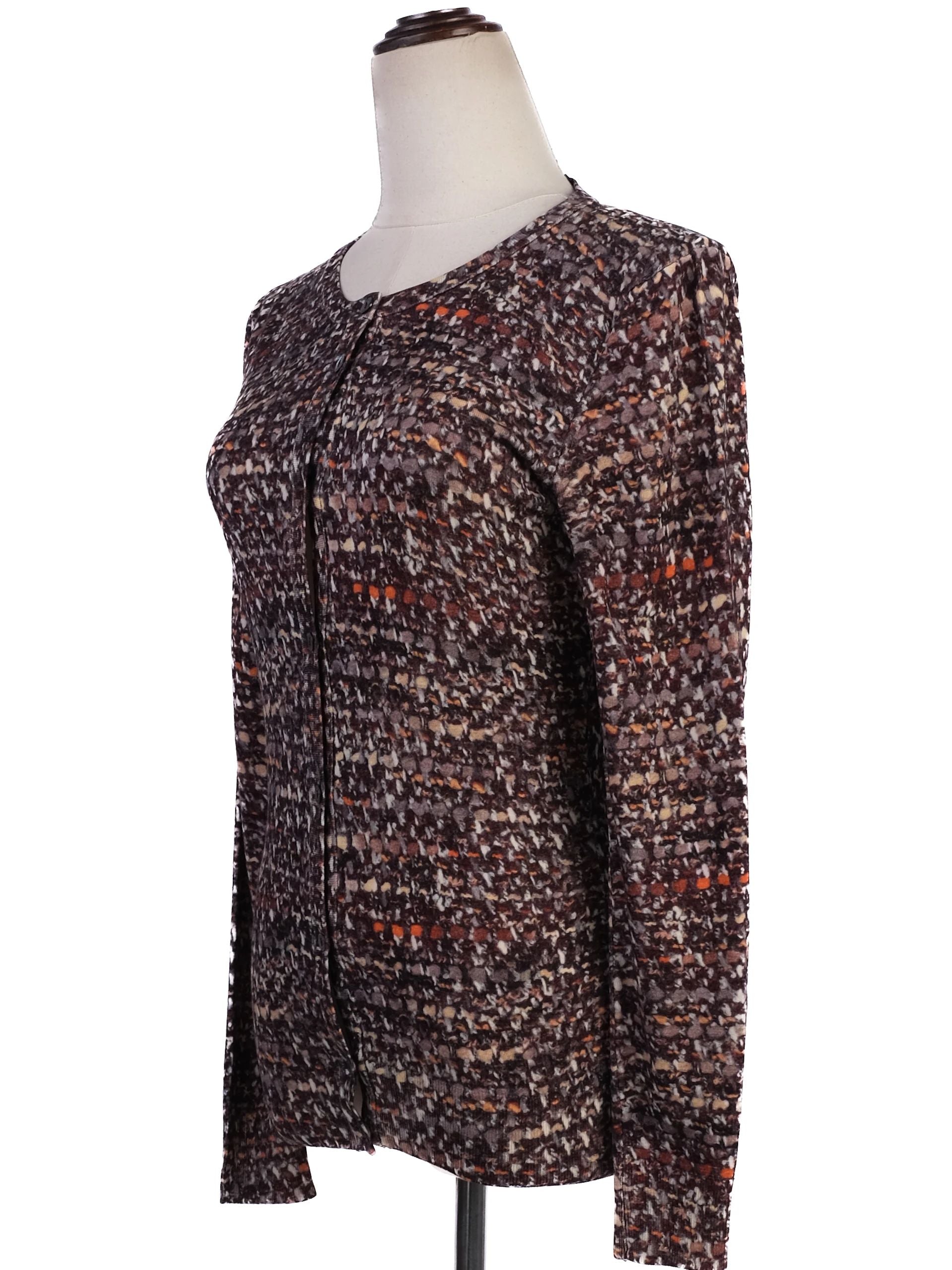 Excellent Dolce Gabbana WomenÕs Cardigan XS Multi-Colored Wool